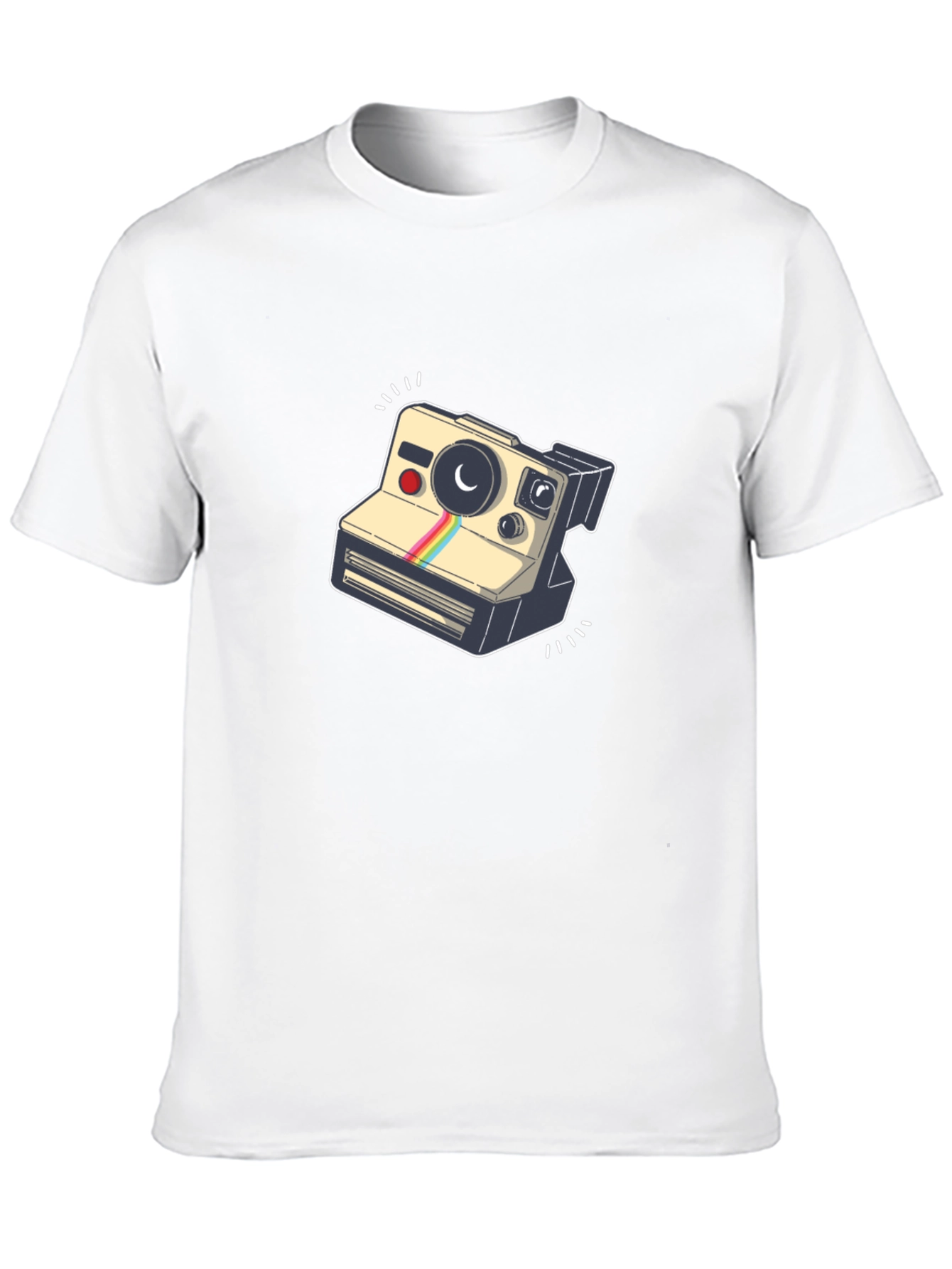 Retro Camera Graphic T-Shirt - Cool & Stylish