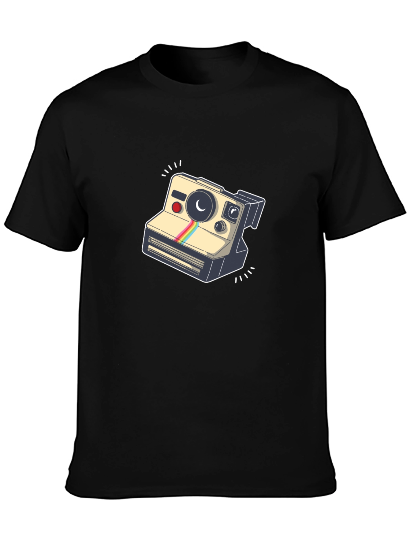 Retro Camera Graphic T-Shirt - Cool & Stylish