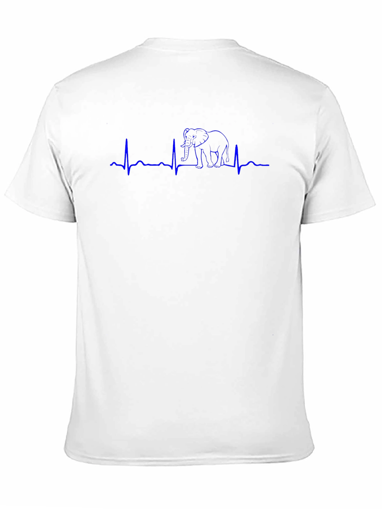 Elephant Heartbeat T-Shirt - Animal Lover Tee