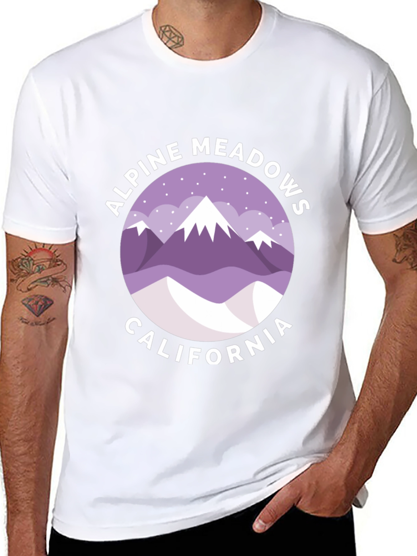 Alpine Meadows California Graphic T-Shirt