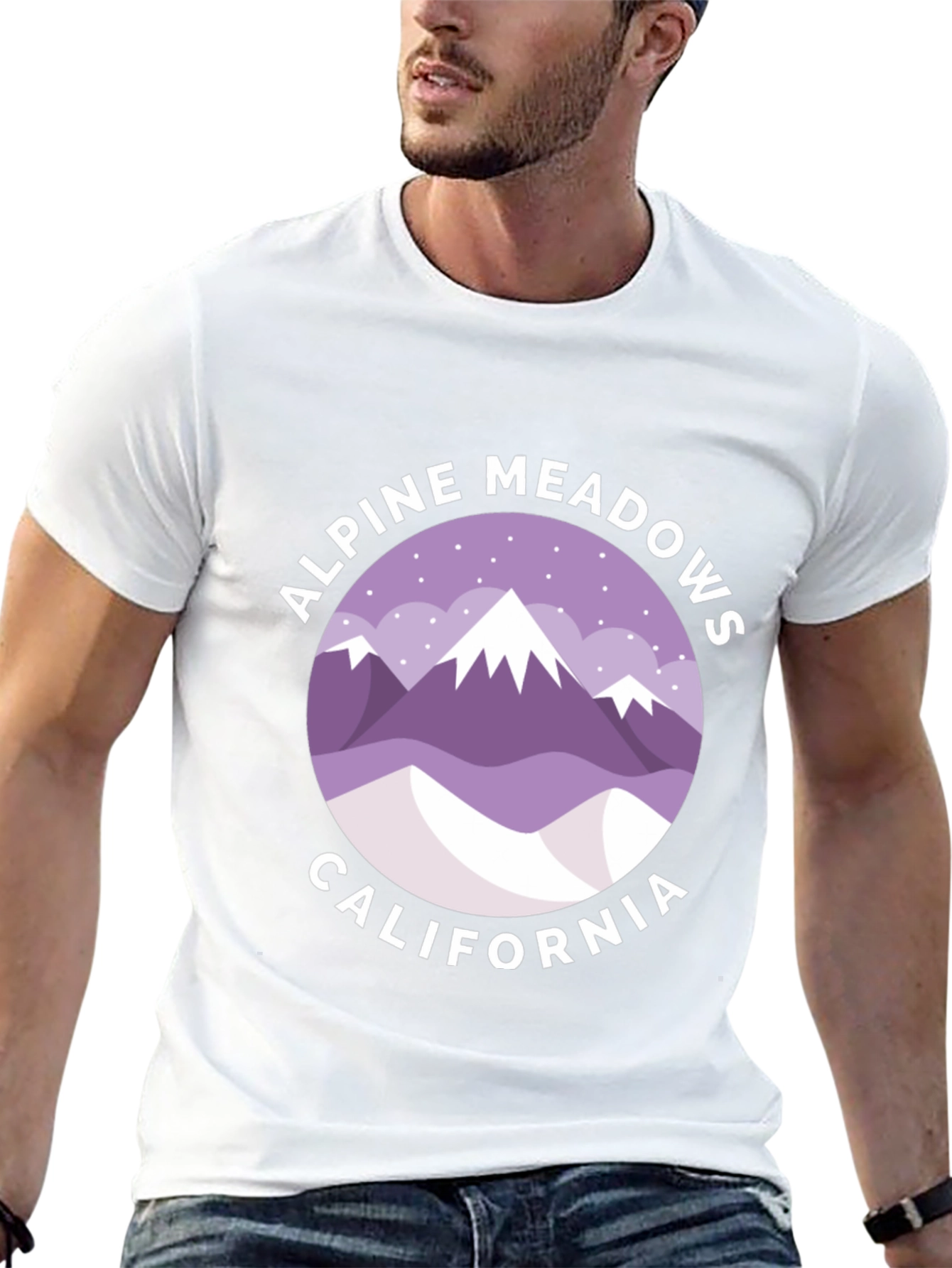 Alpine Meadows California Graphic T-Shirt