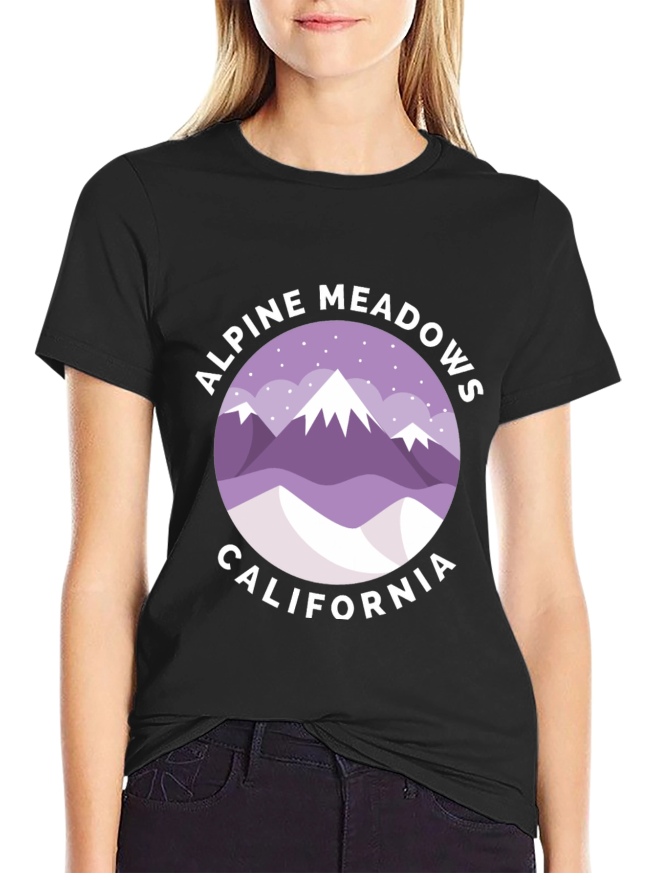 Alpine Meadows California Graphic T-Shirt