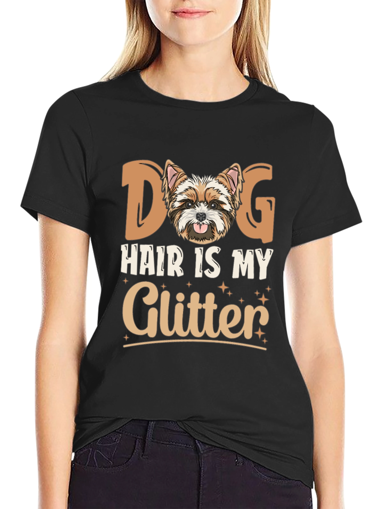 Dog Hair is My Glitter T-Shirt