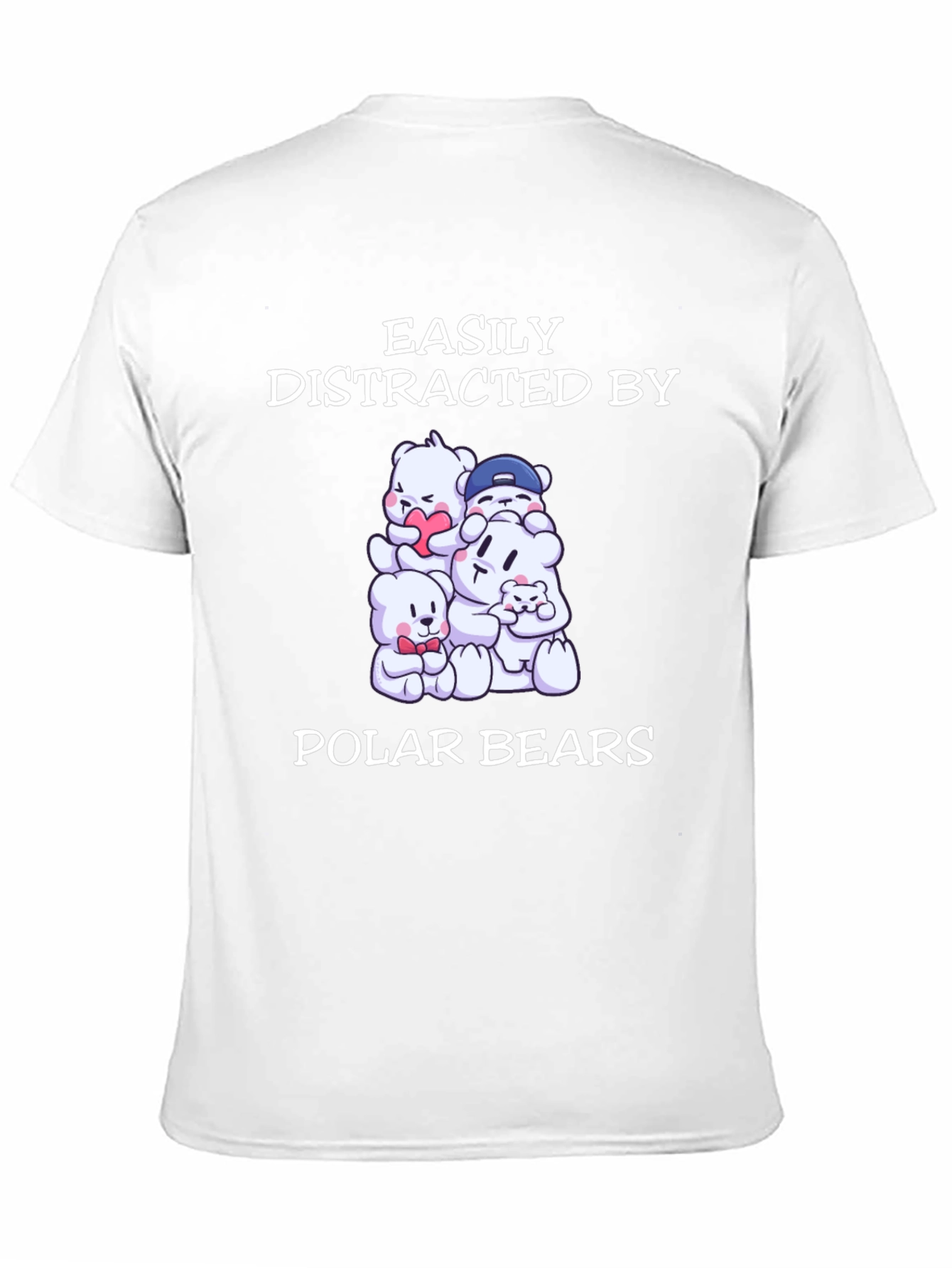 Easily Distracted by Polar Bears T-Shirt