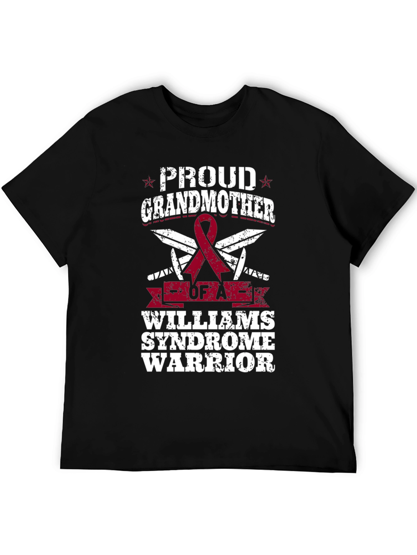 Proud Grandmother Williams Syndrome Warrior T-Shirt
