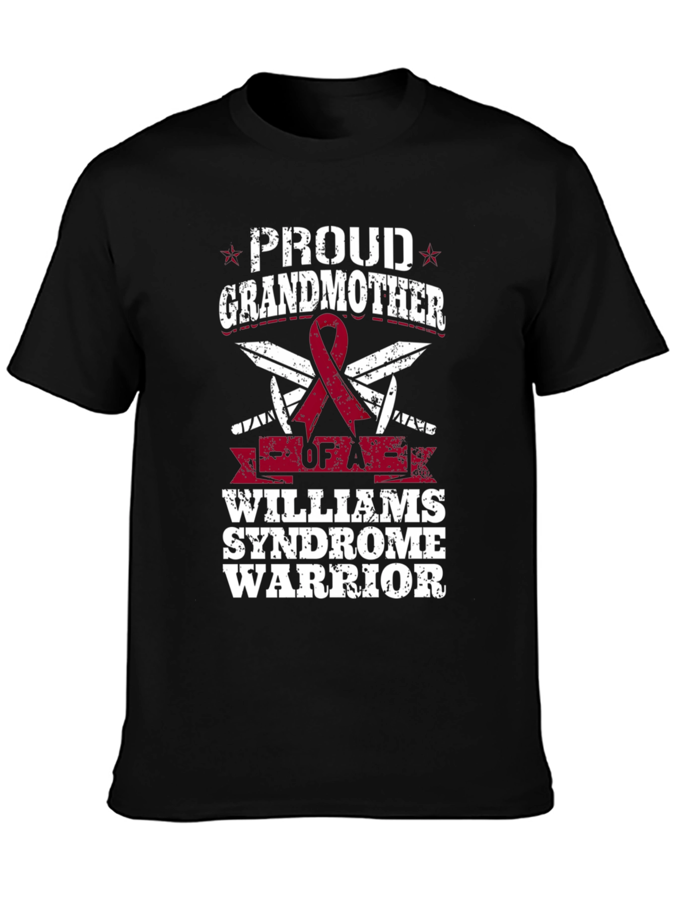 Proud Grandmother Williams Syndrome Warrior T-Shirt