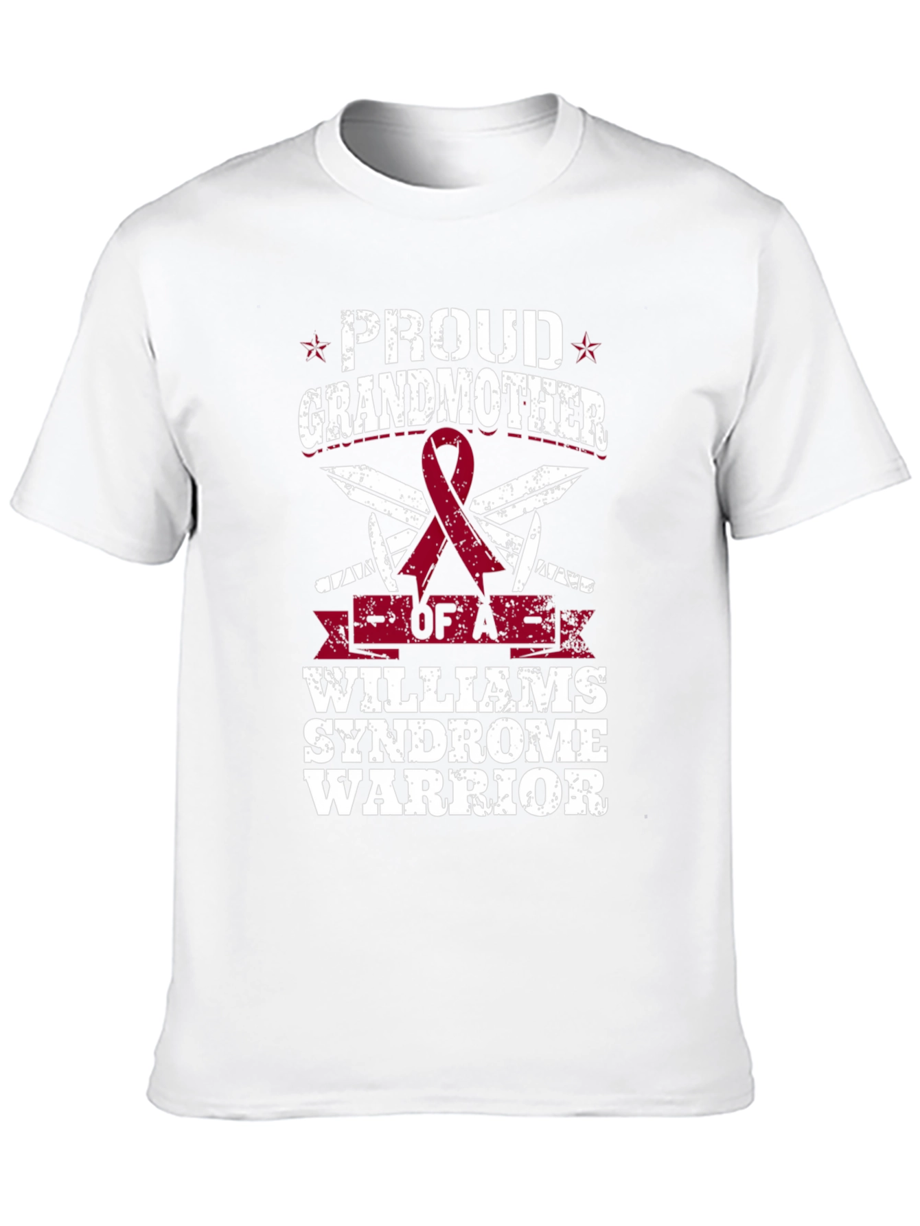 Proud Grandmother Williams Syndrome Warrior T-Shirt