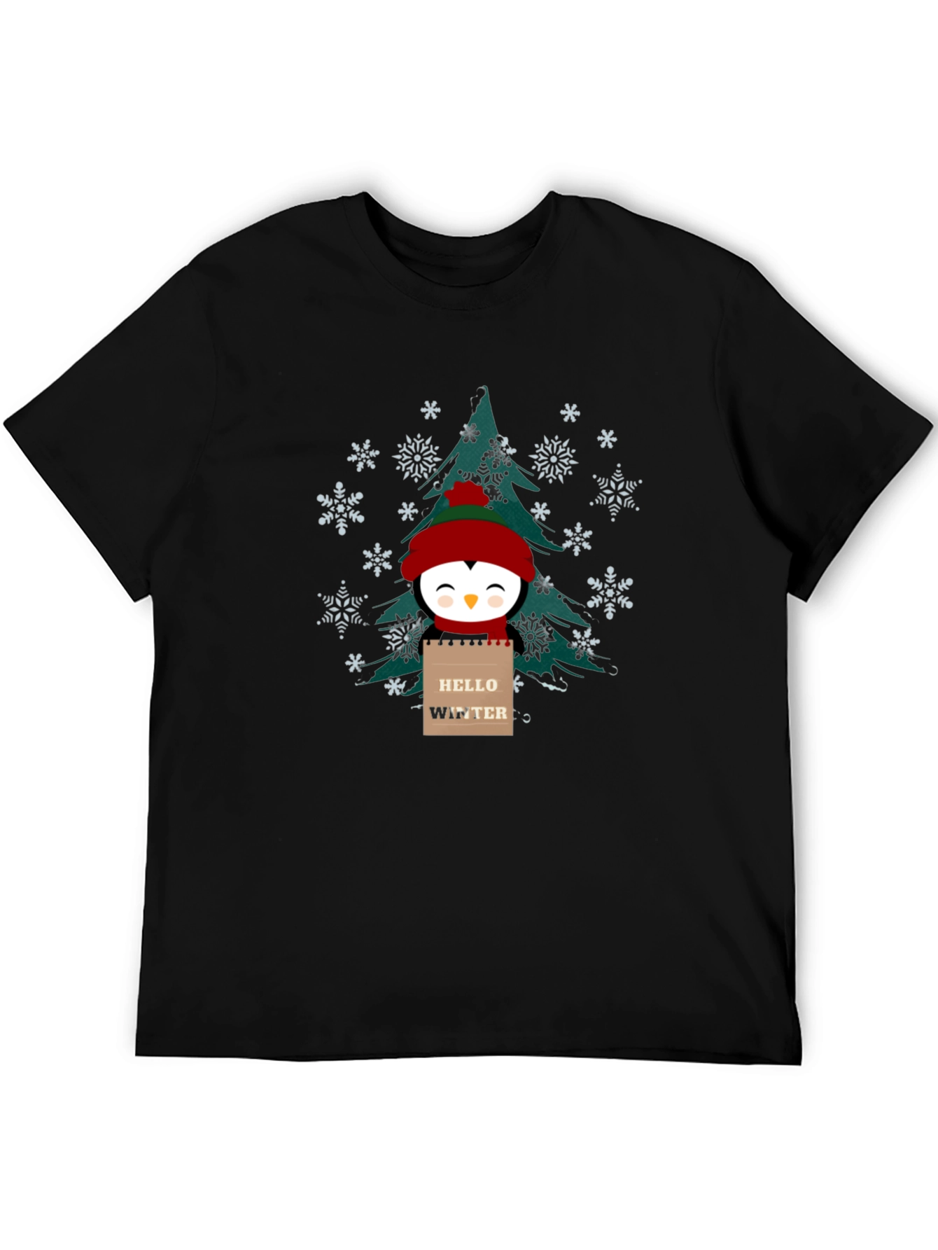Winter Penguin Graphic Tee