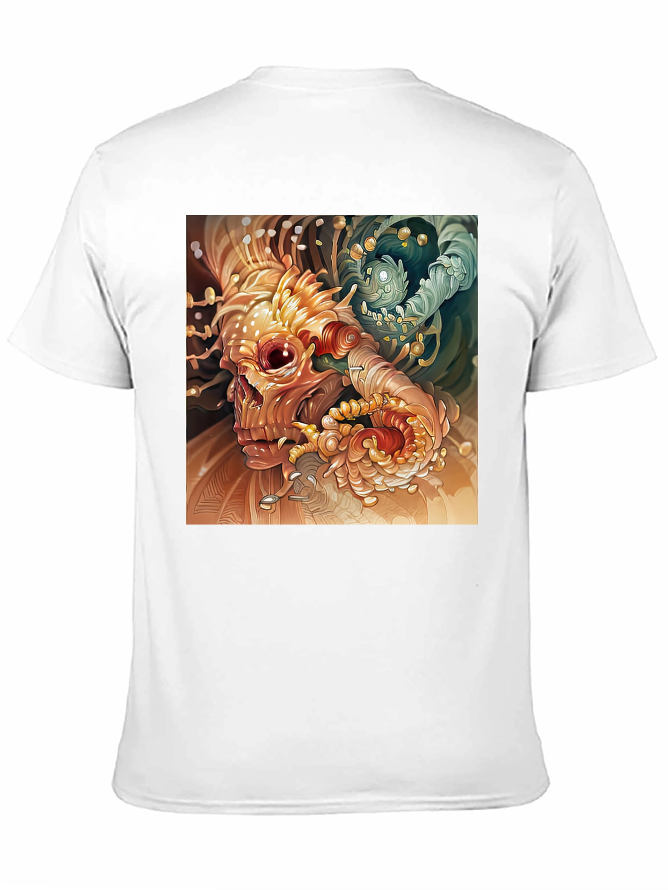Skull Art Graphic Tee - Unique Design