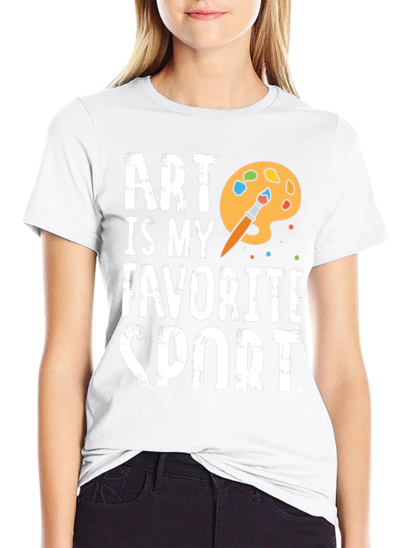 Art is My Favorite Sport T-Shirt