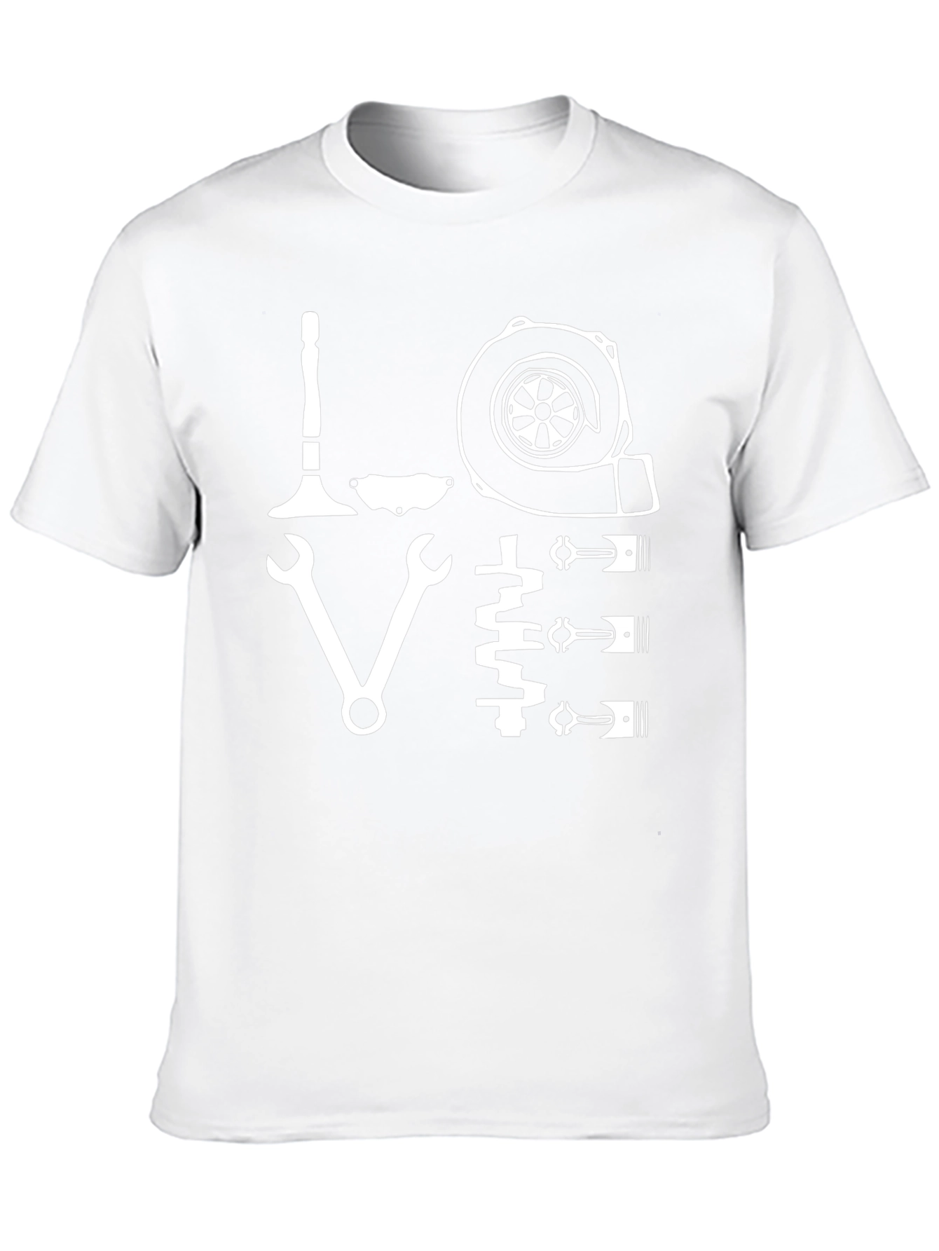 Love Cars Mechanic T-Shirt - Auto Enthusiast