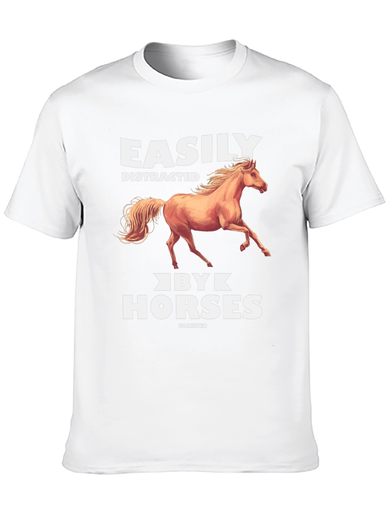 Easily Distracted by Horses Graphic Tee