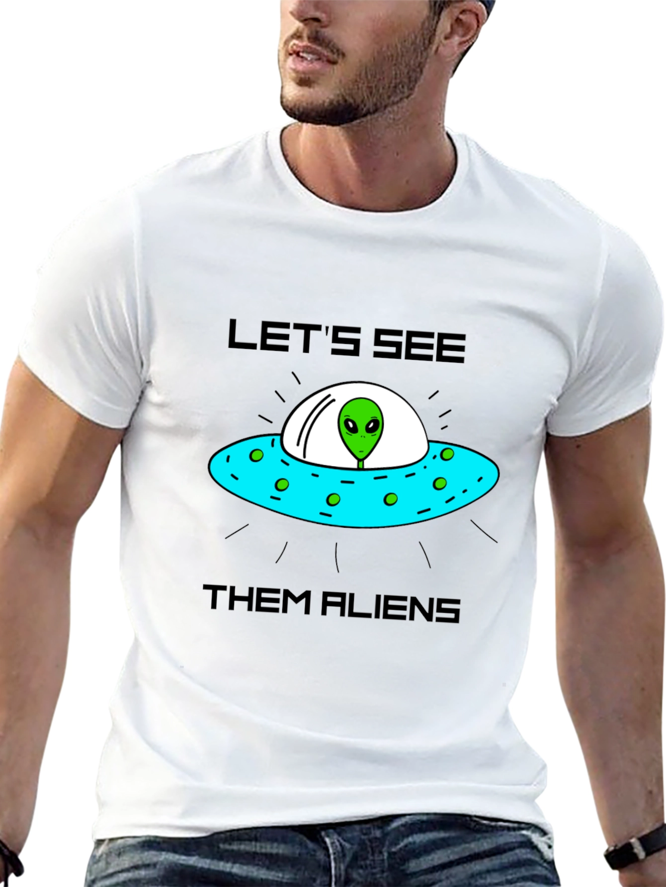 Lets See Them Aliens Graphic Tee