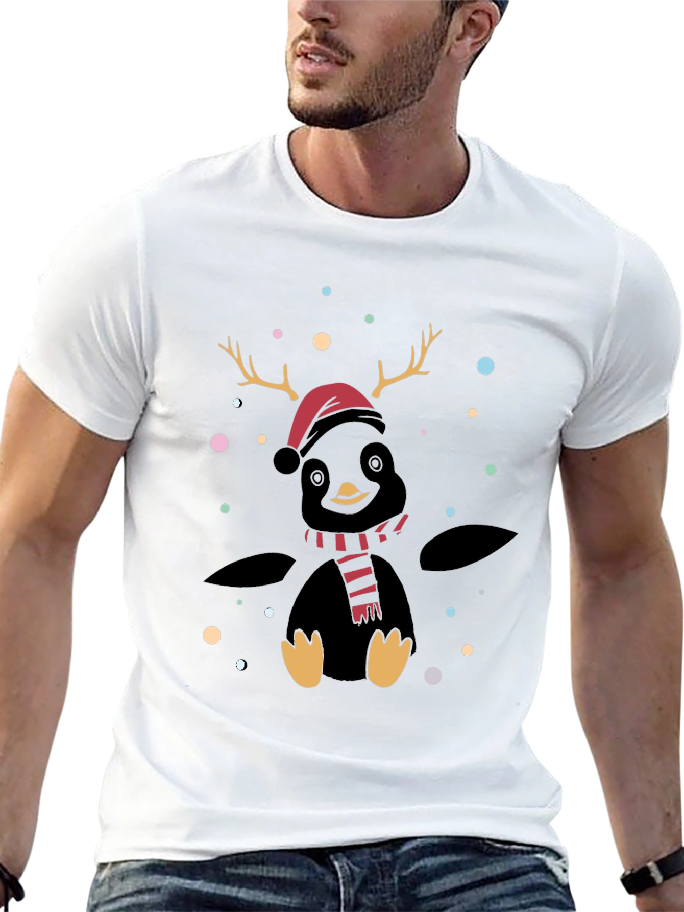 Holiday Panda Graphic Tee