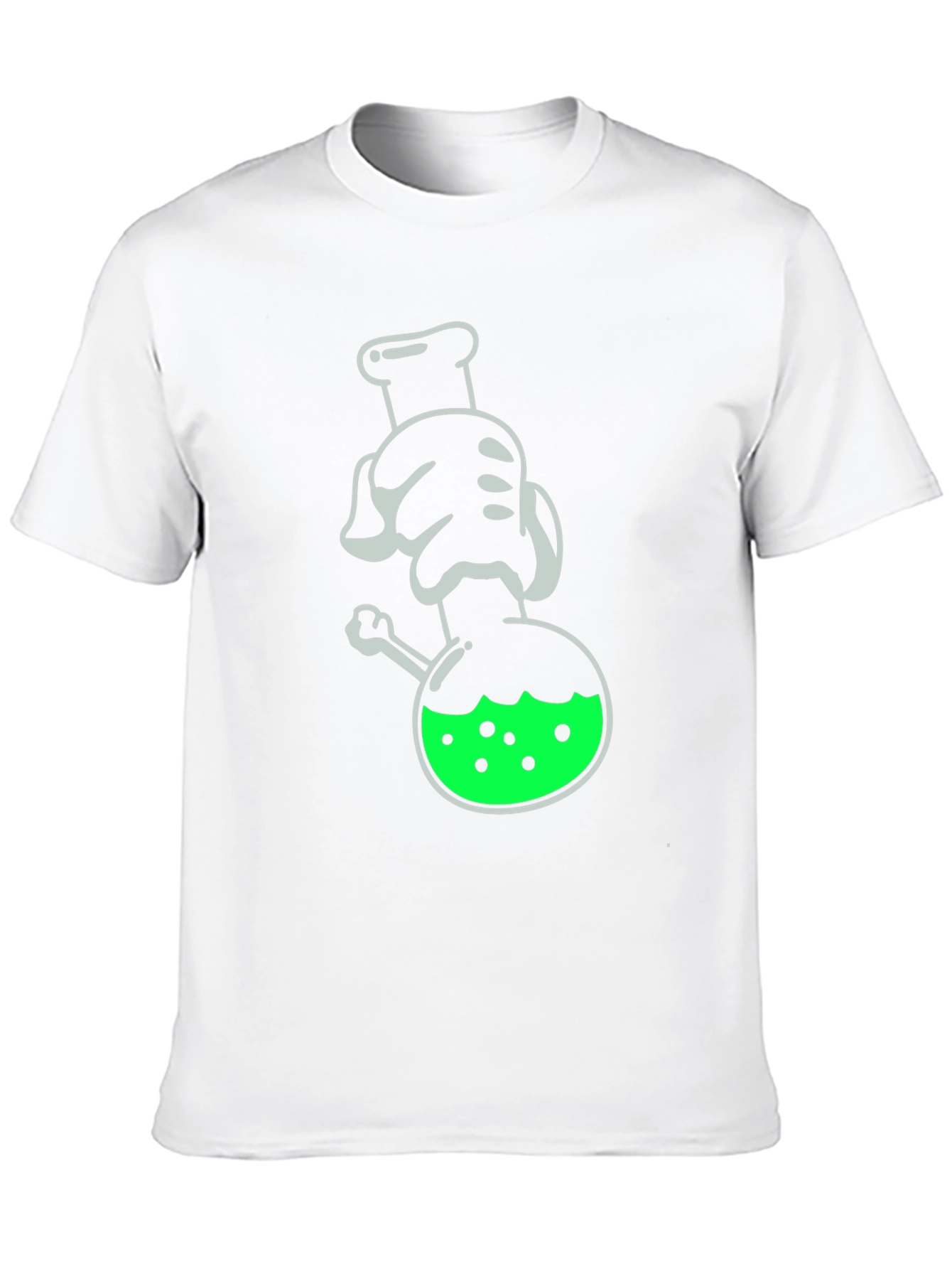 Mad Scientist Cartoon T-Shirt