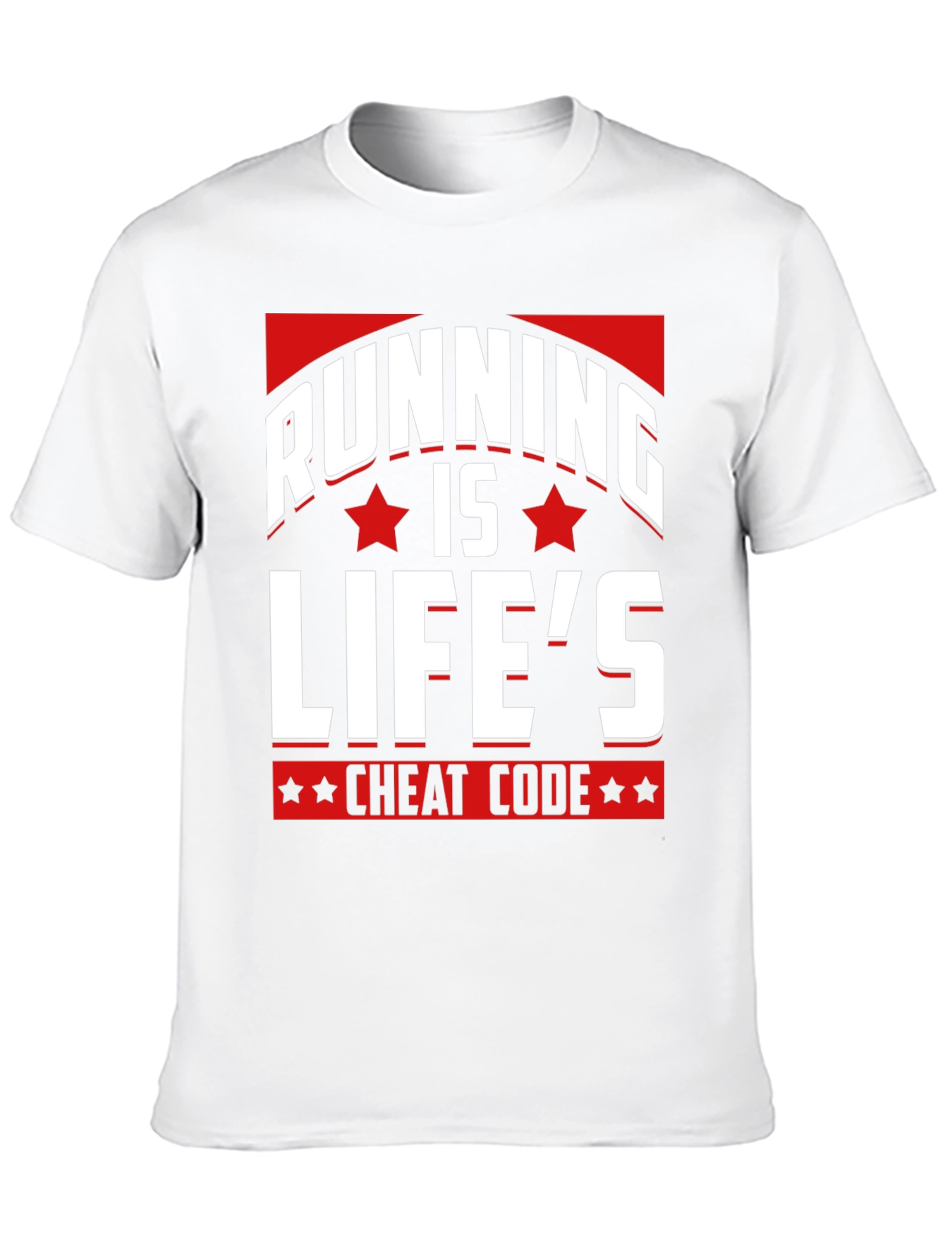 Running is Lifes Cheat Code T-Shirt