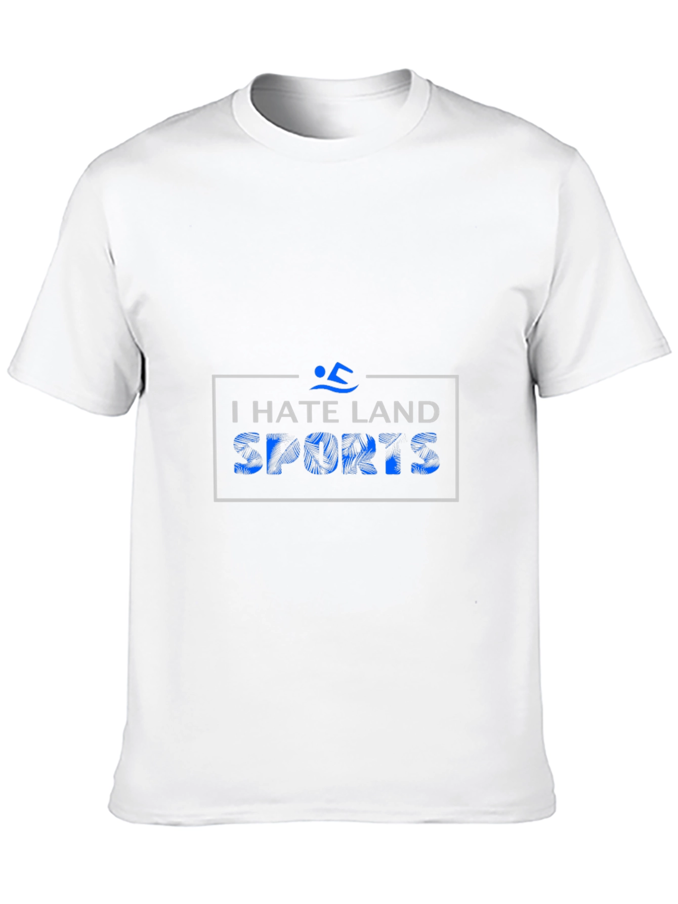 I Hate Land Sports Graphic T-Shirt