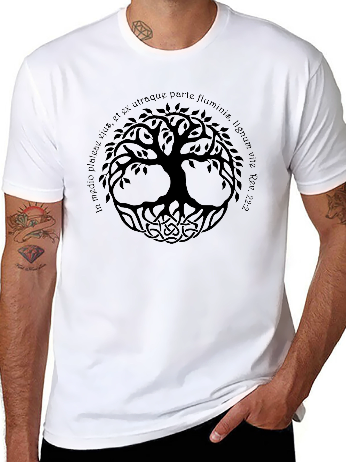 Tree of Life Black T-Shirt