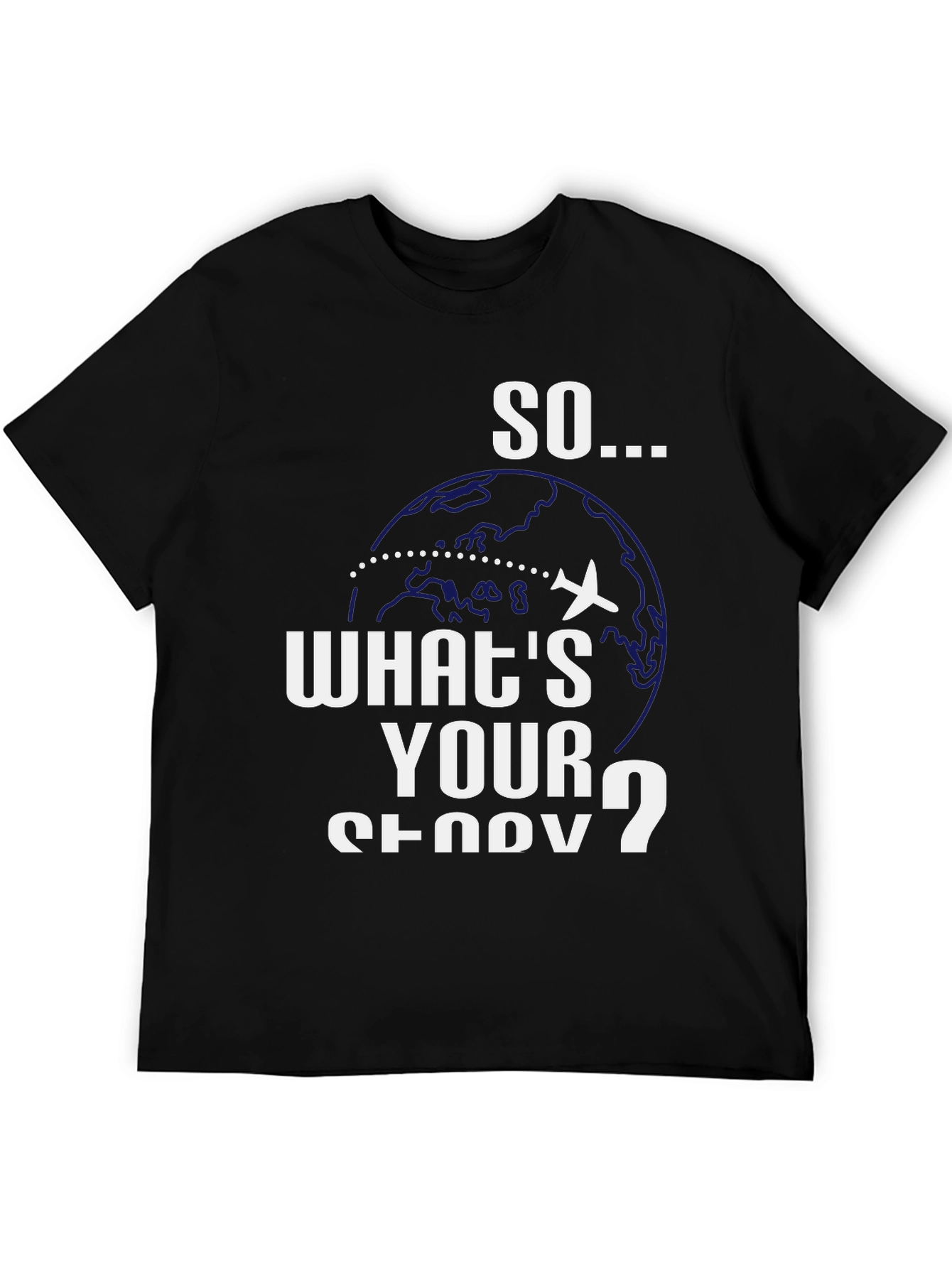 Travel Story T-Shirt - Jetsetter Adventure Tee