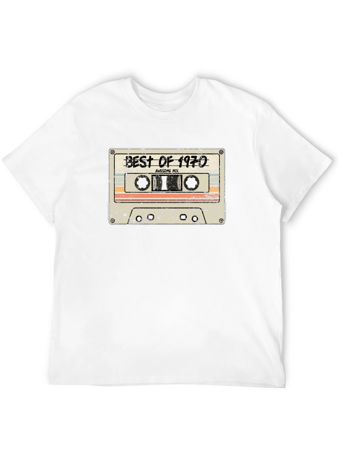 Best of 1970 Cassette Tape Graphic T-Shirt