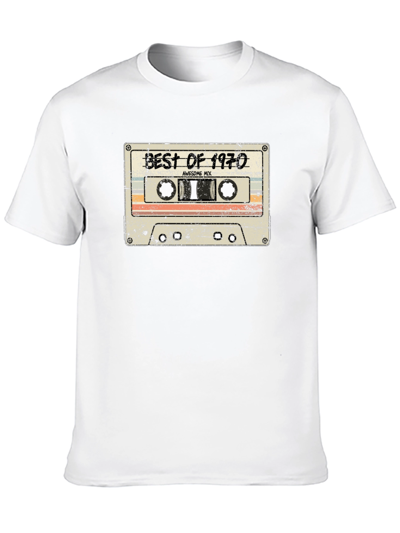 Best of 1970 Cassette Tape Graphic T-Shirt