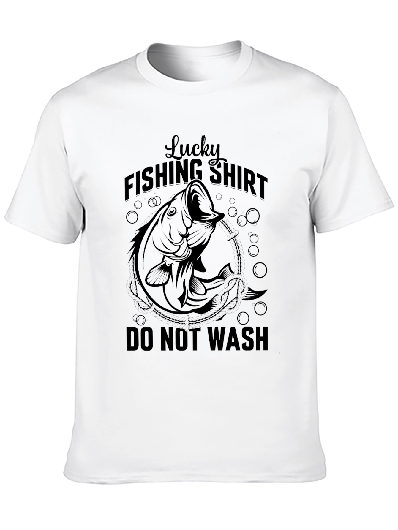Lucky Fishing Shirt - Funny Fisherman Tee