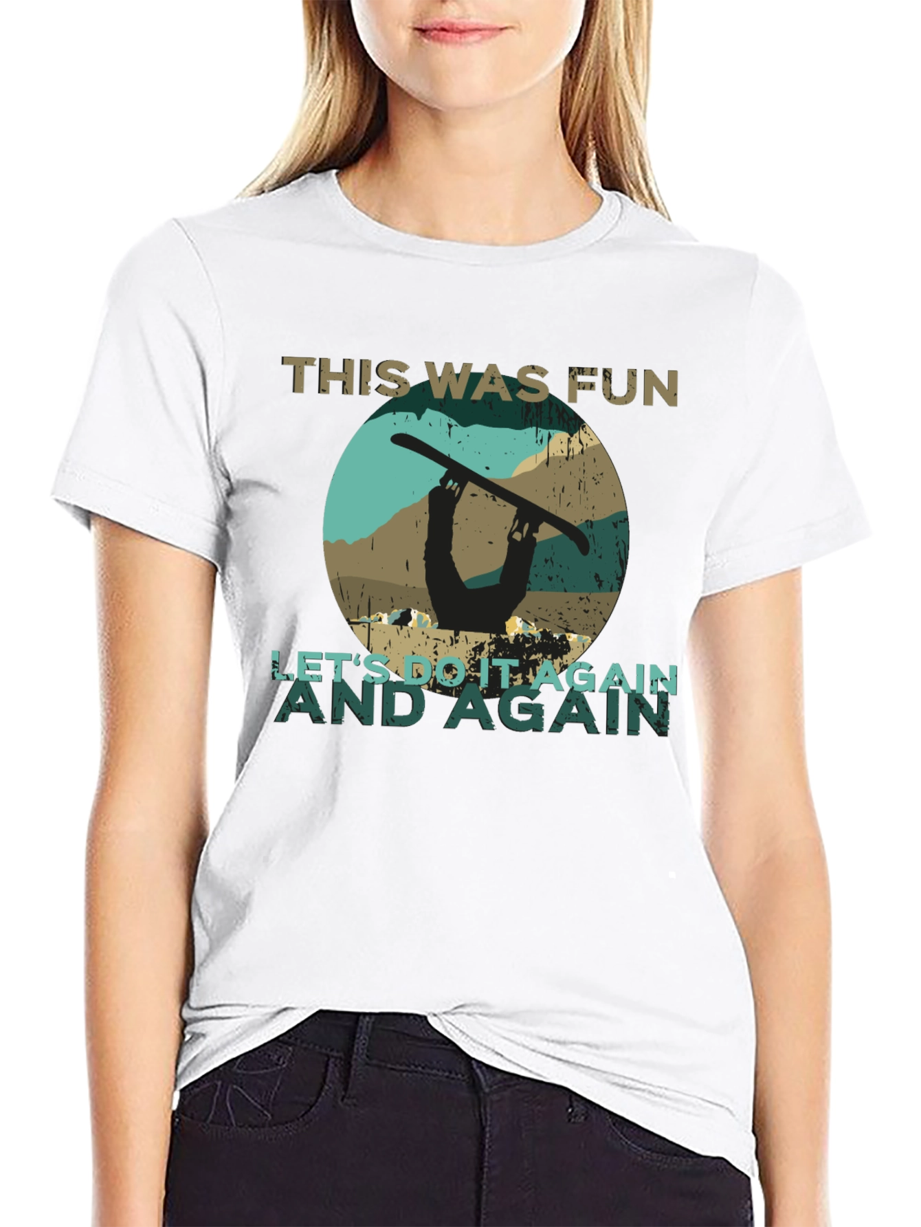 This Was Fun Snowboarding T-Shirt