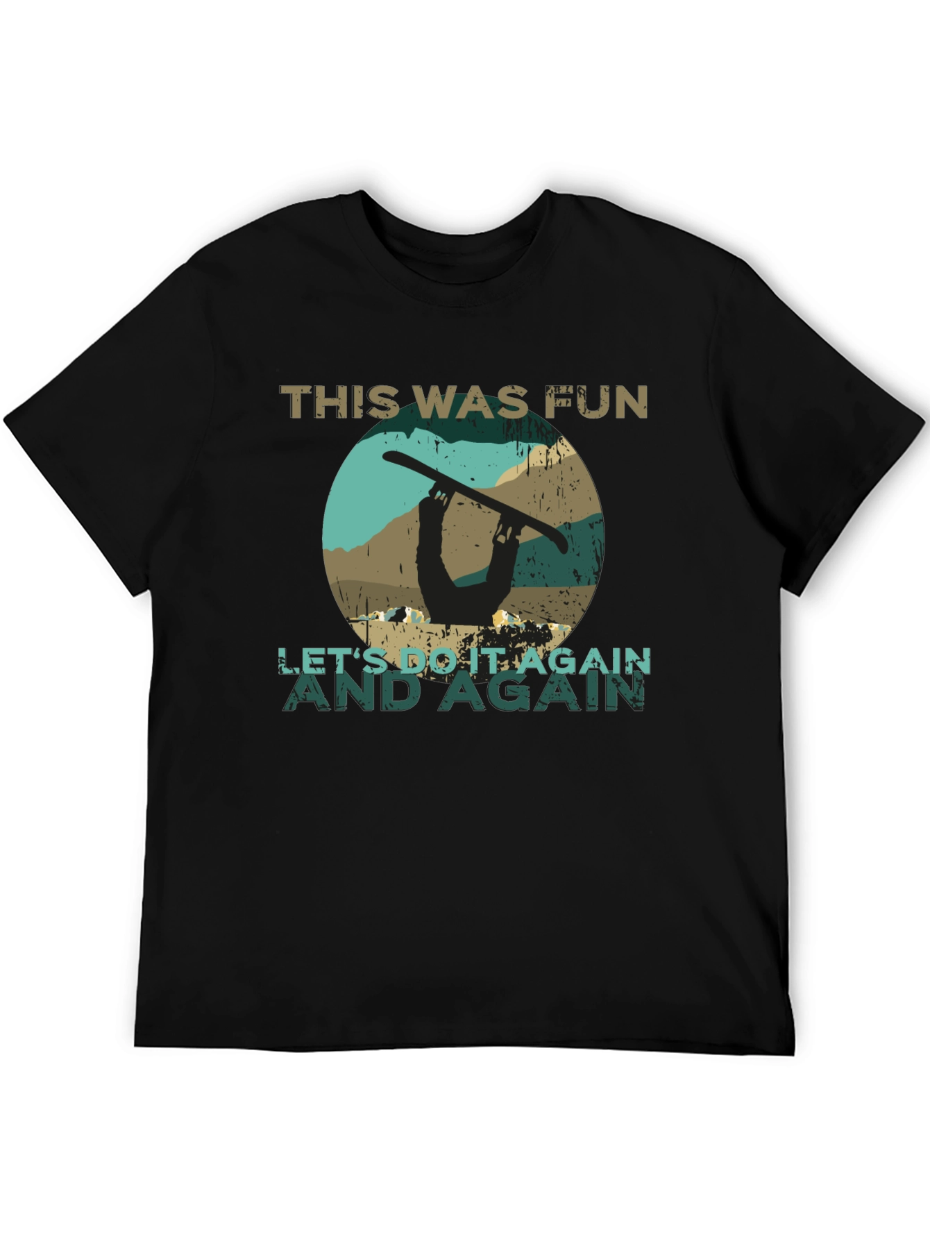 This Was Fun Snowboarding T-Shirt