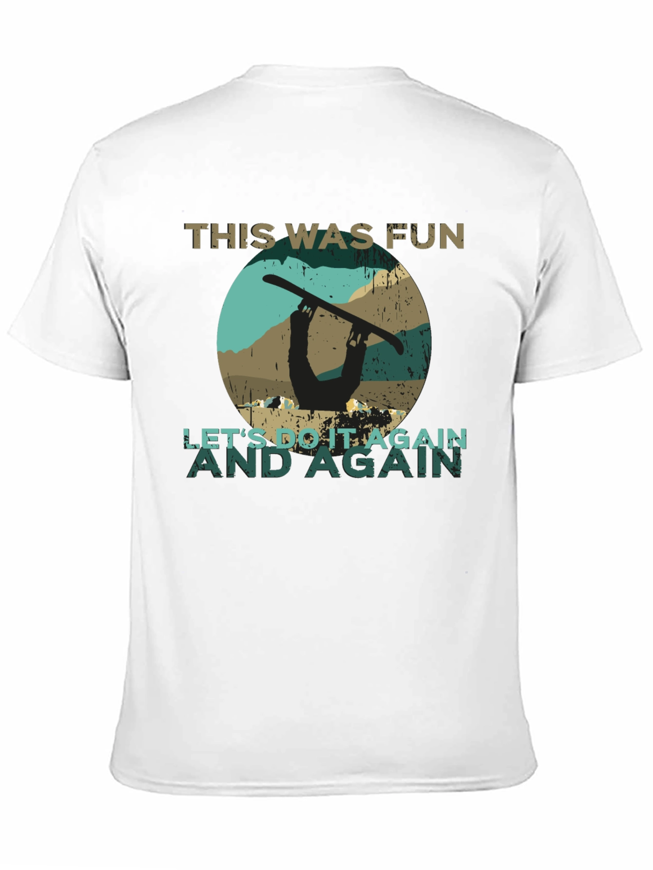 This Was Fun Snowboarding T-Shirt