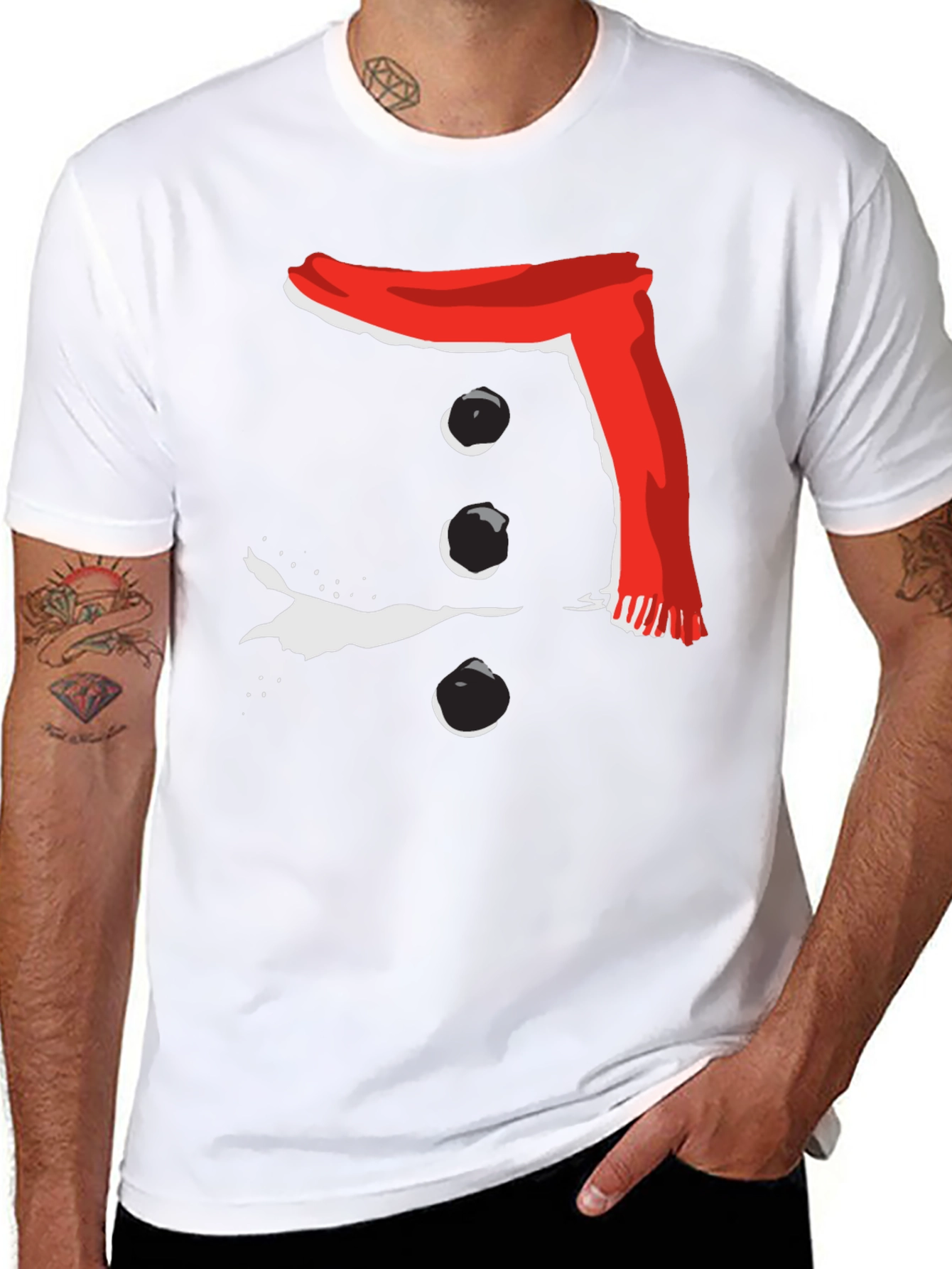 Snowman Graphic Tee