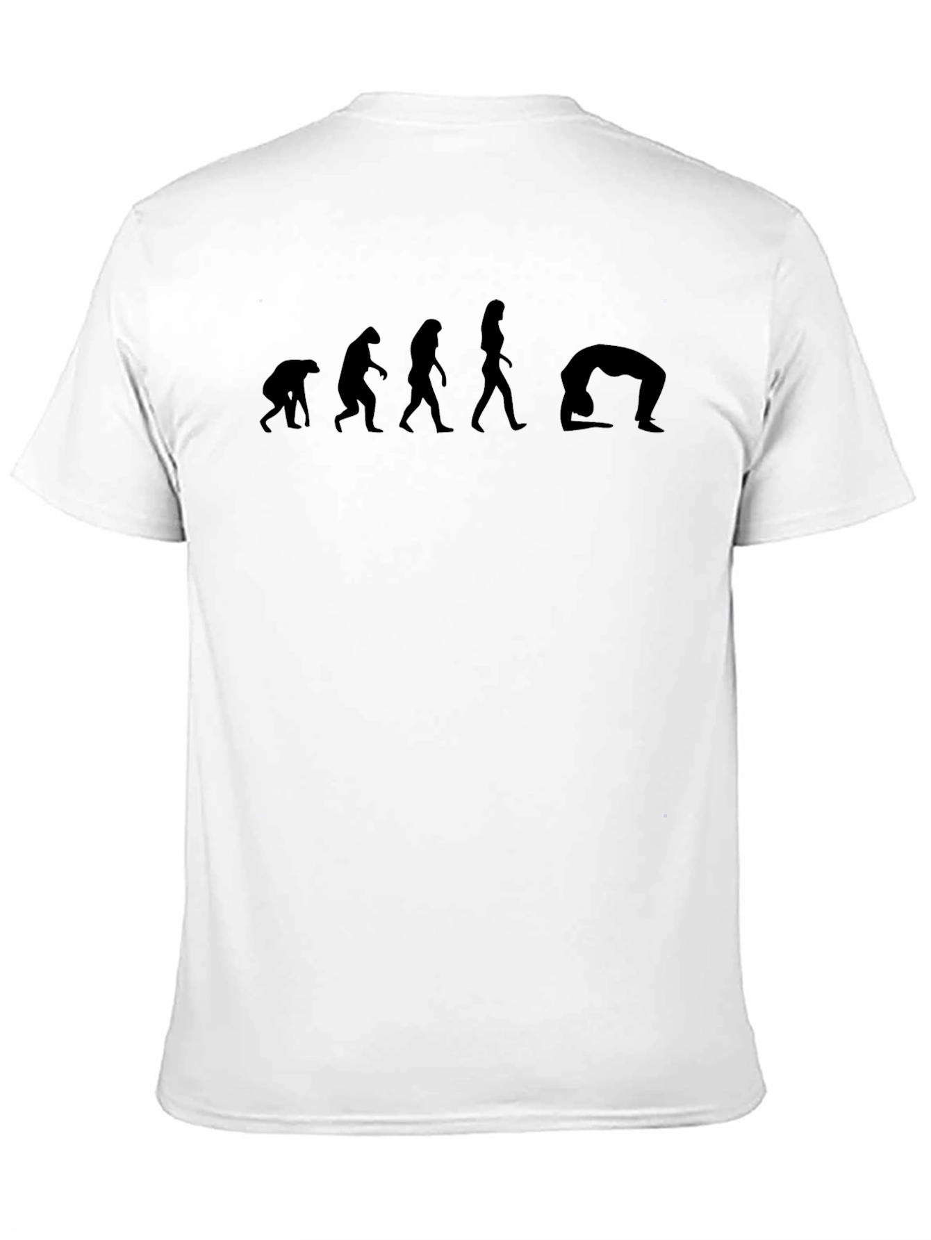 Evolution of Yoga Black T-Shirt