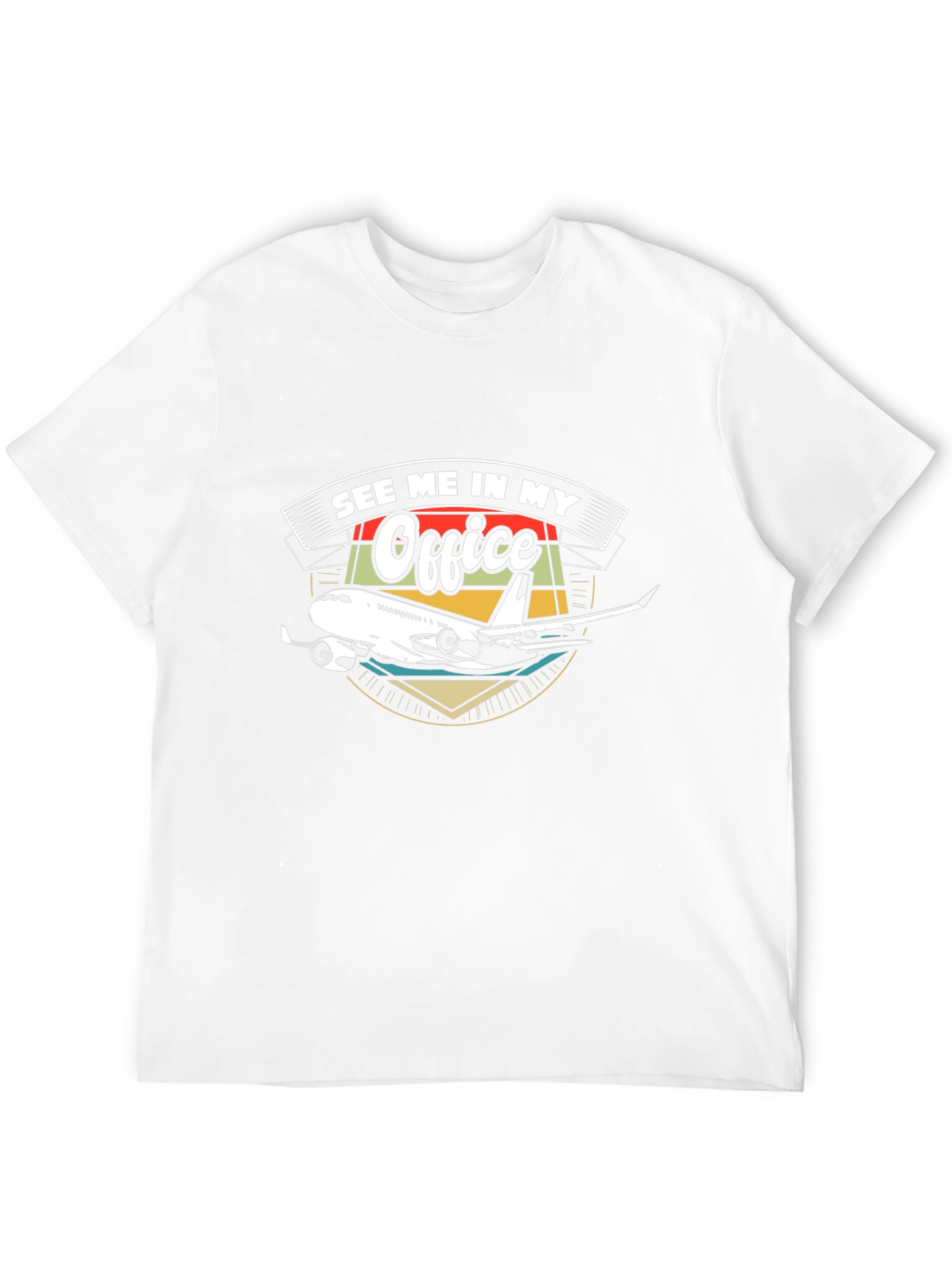 See Me In My Office Airplane T-Shirt