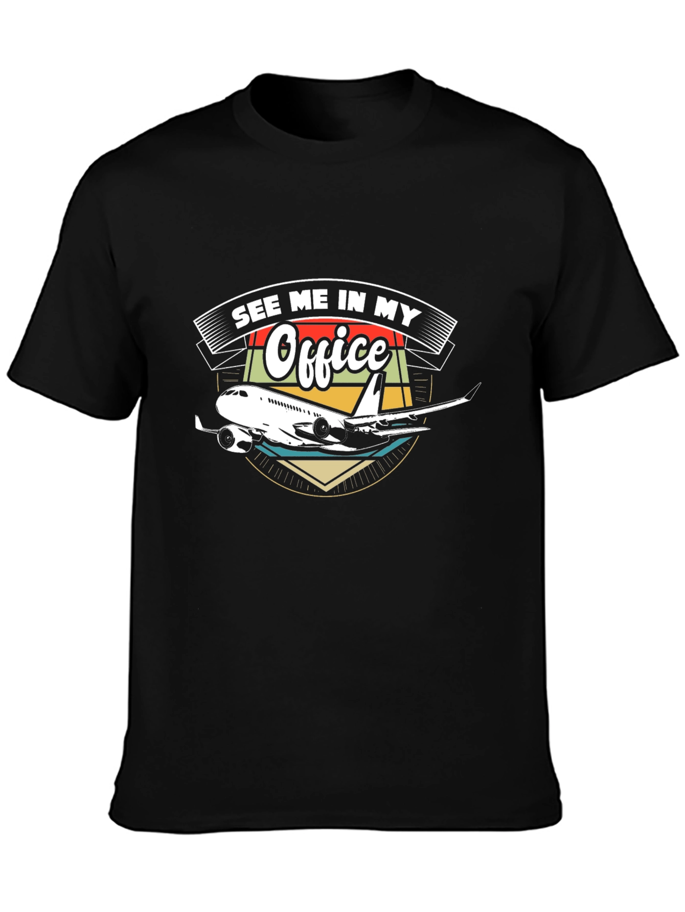 See Me In My Office Airplane T-Shirt