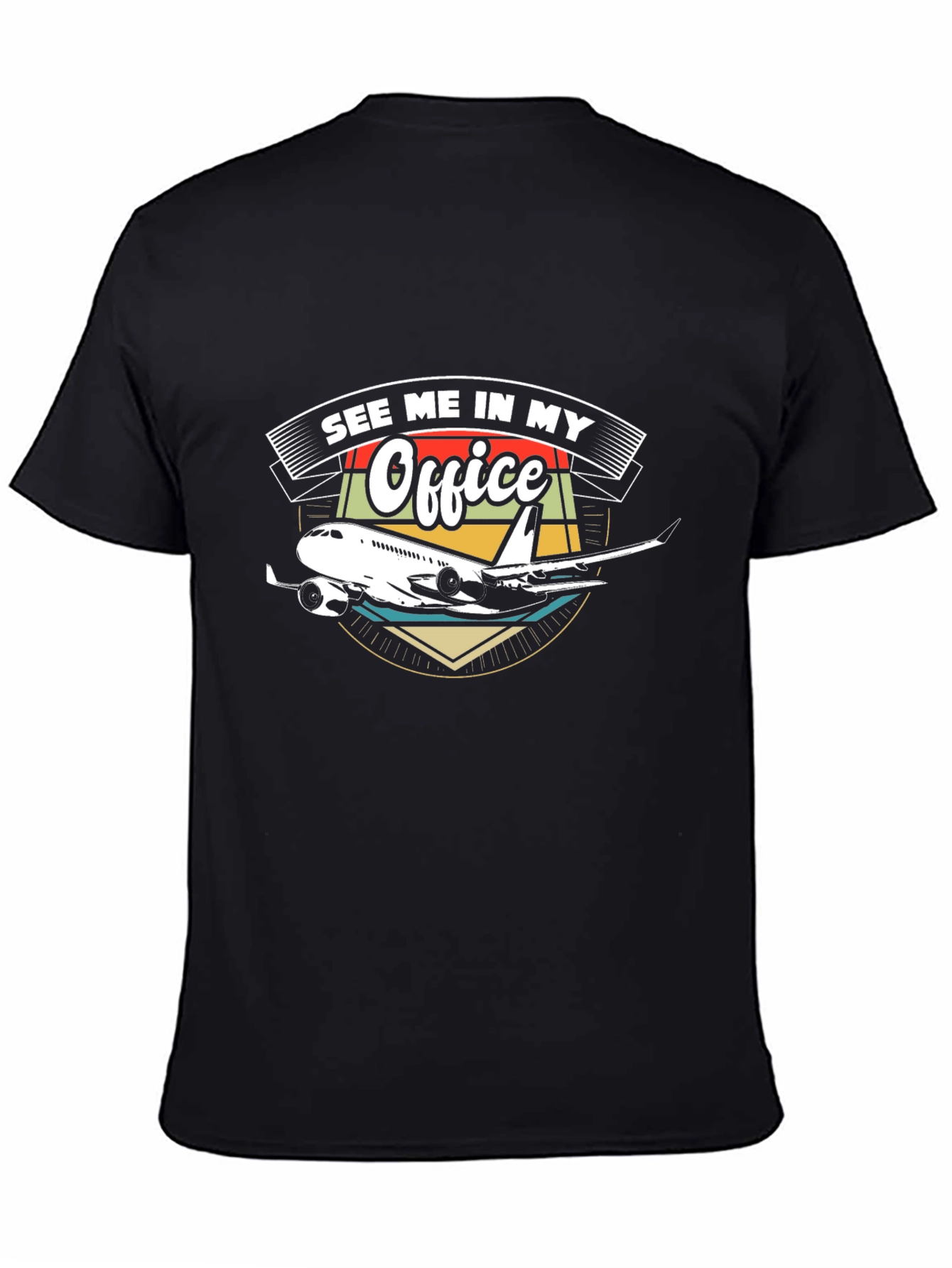 See Me In My Office Airplane T-Shirt