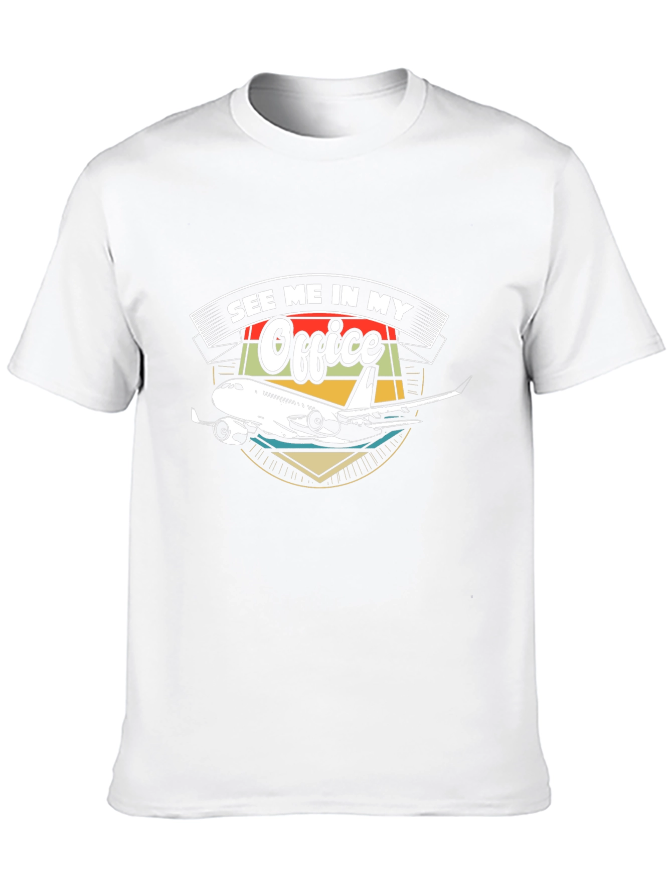 See Me In My Office Airplane T-Shirt