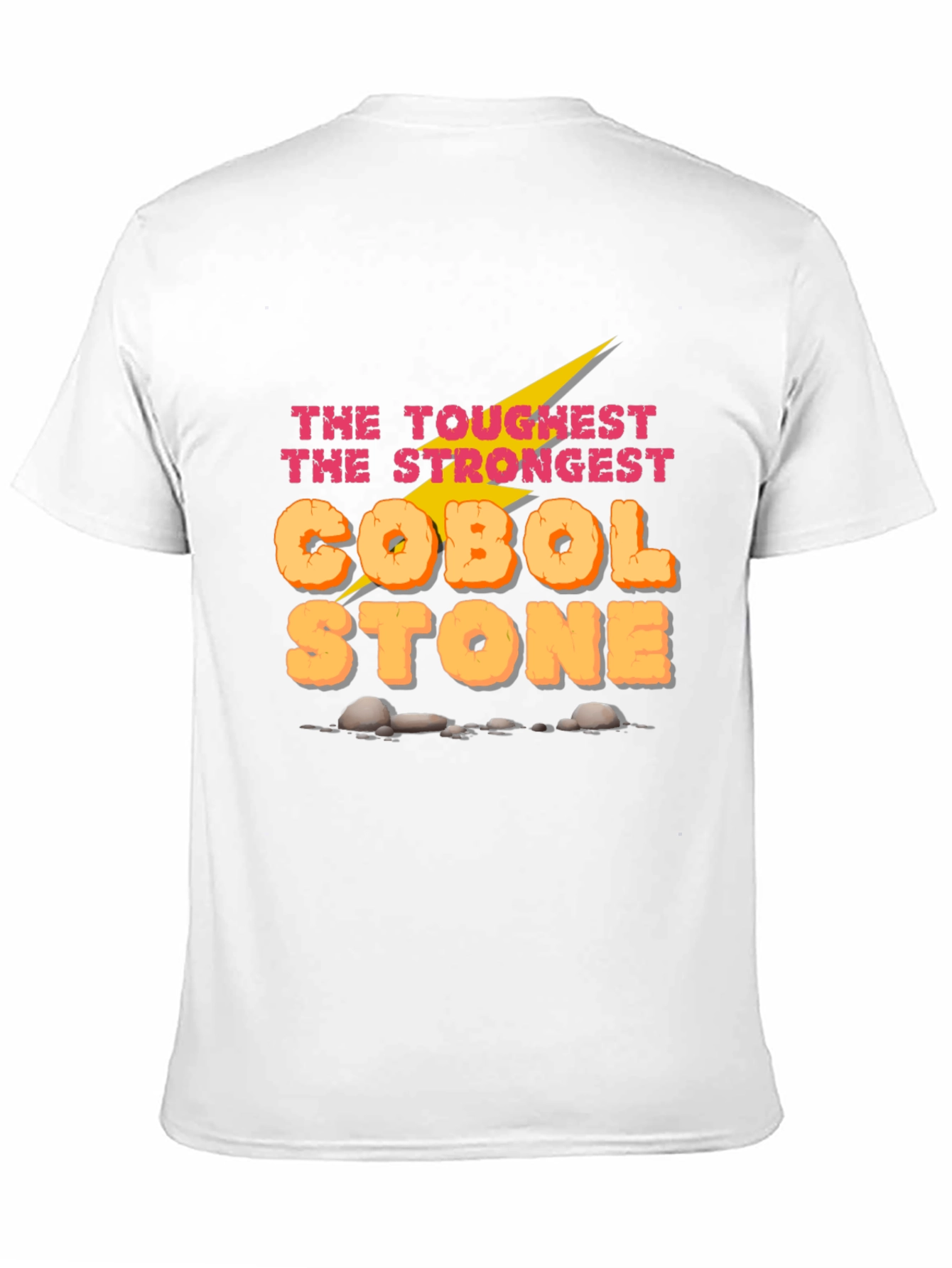 COBOL Stone T-Shirt: The Toughest Strongest Tee