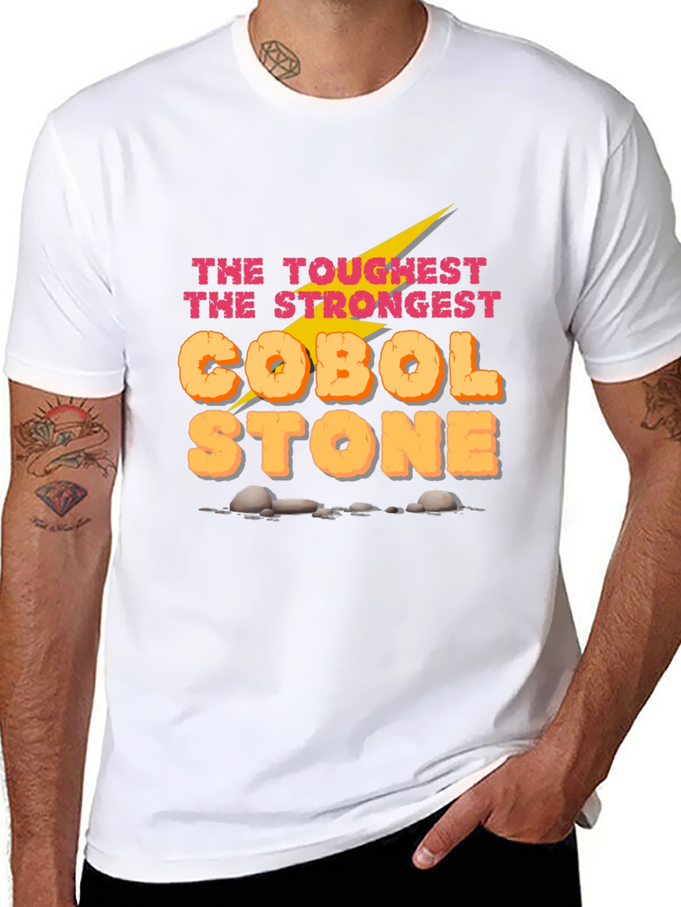 COBOL Stone T-Shirt: The Toughest Strongest Tee