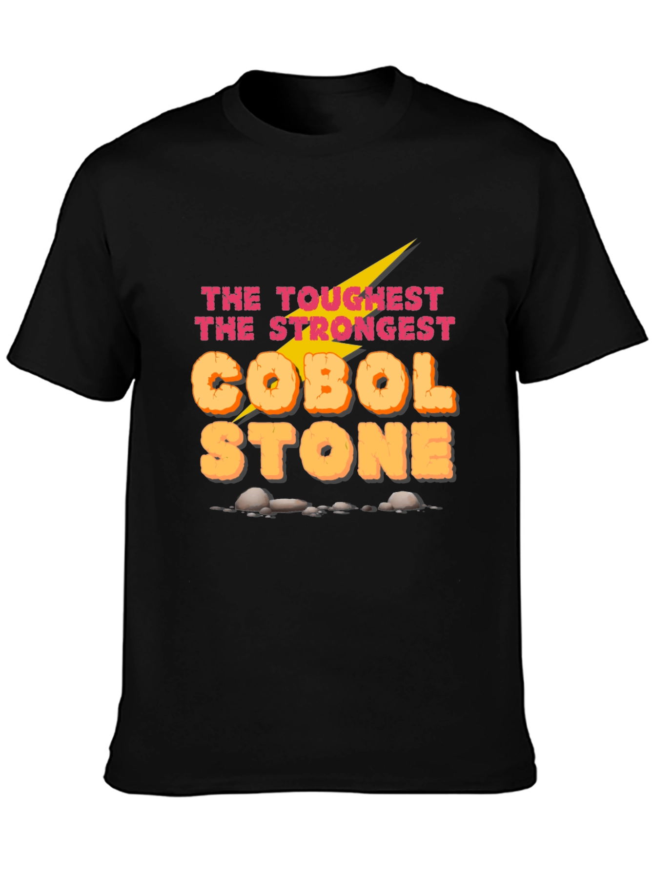 COBOL Stone T-Shirt: The Toughest Strongest Tee