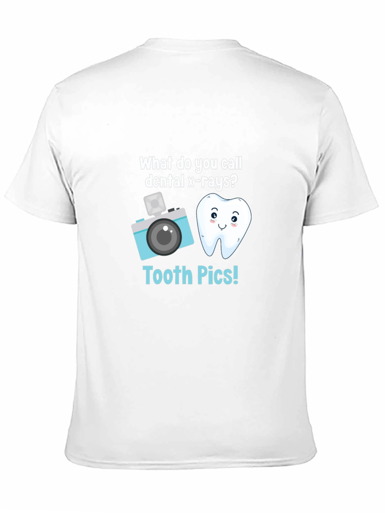 Tooth Pics Dental Pun T-Shirt - Black