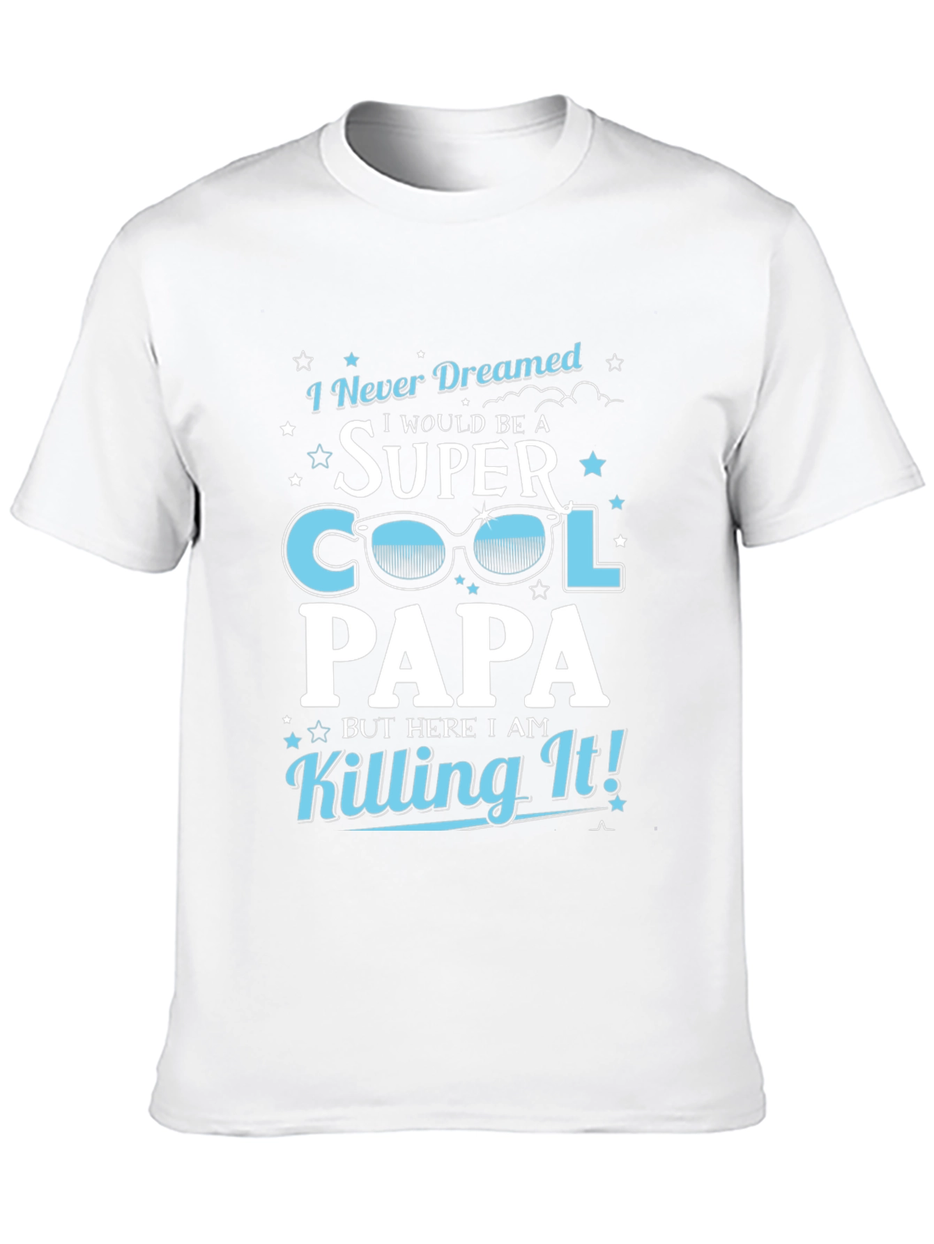 Super Cool Papa T-Shirt - Perfect Fathers Day Gift