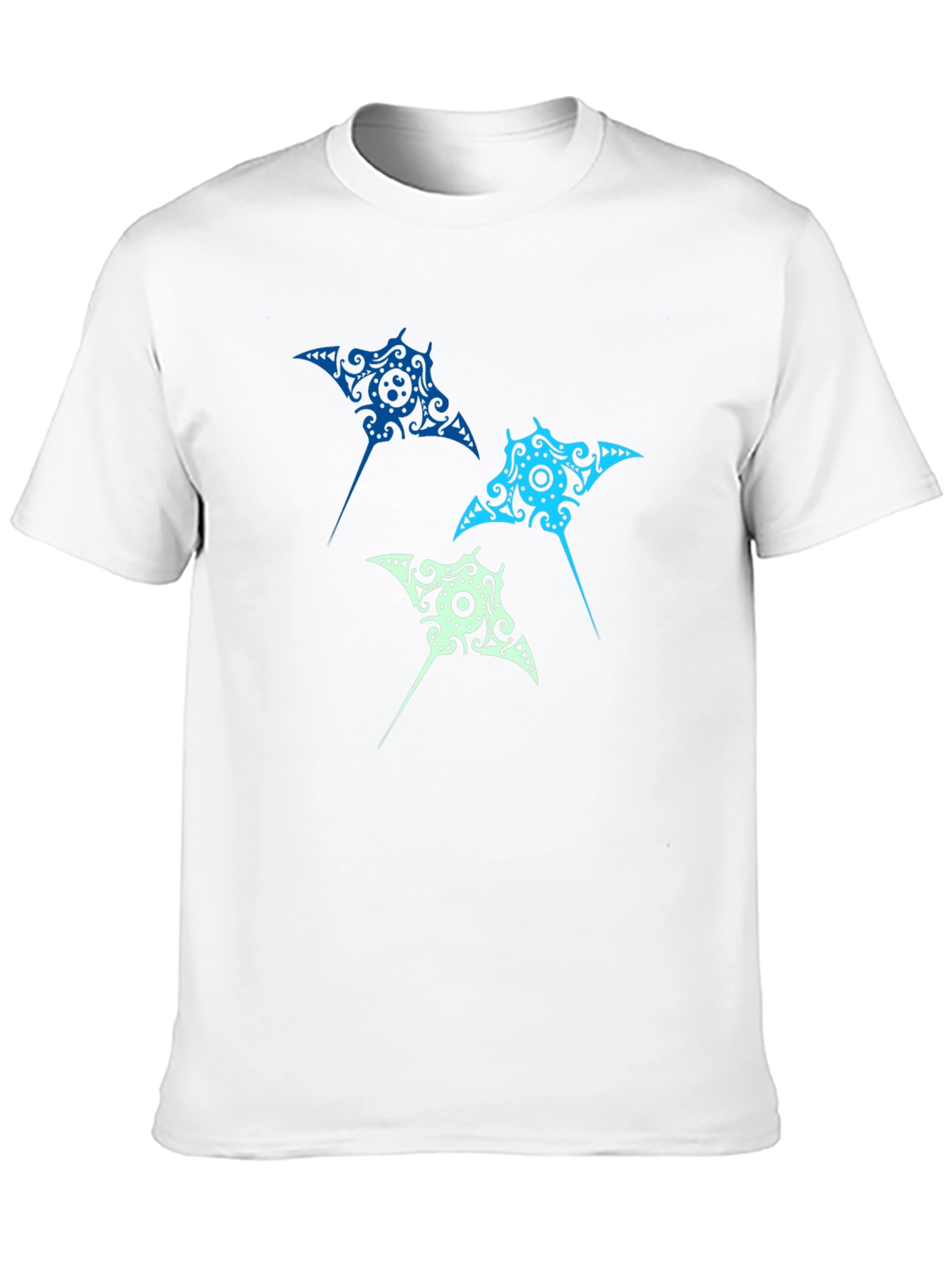 Manta Ray Graphic Tee - Cool Ocean Design T-Shirt
