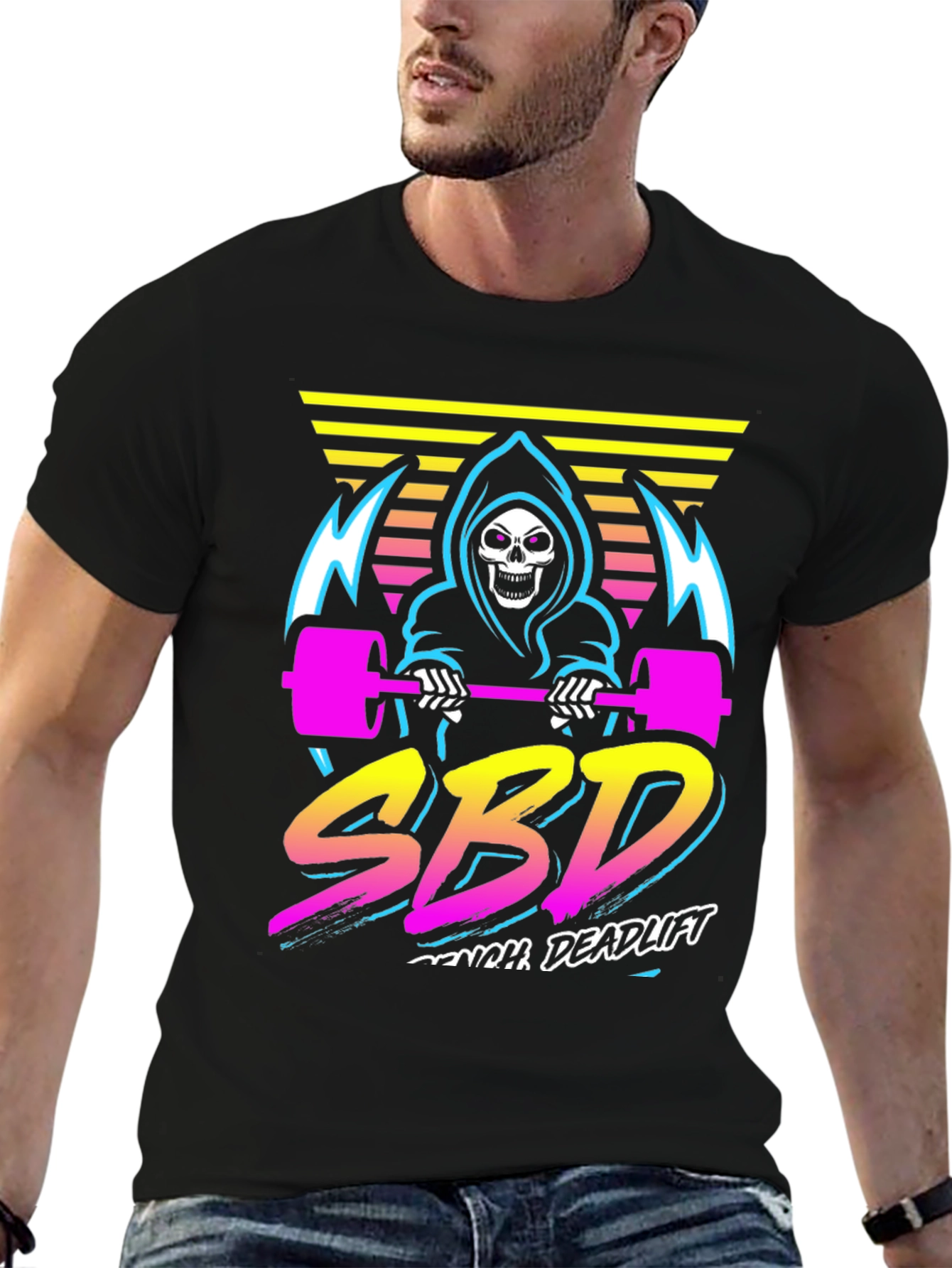 SBD Bench Deadlift Graphic T-Shirt