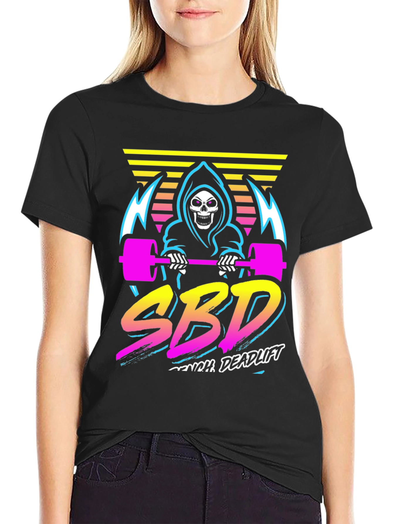 SBD Bench Deadlift Graphic T-Shirt