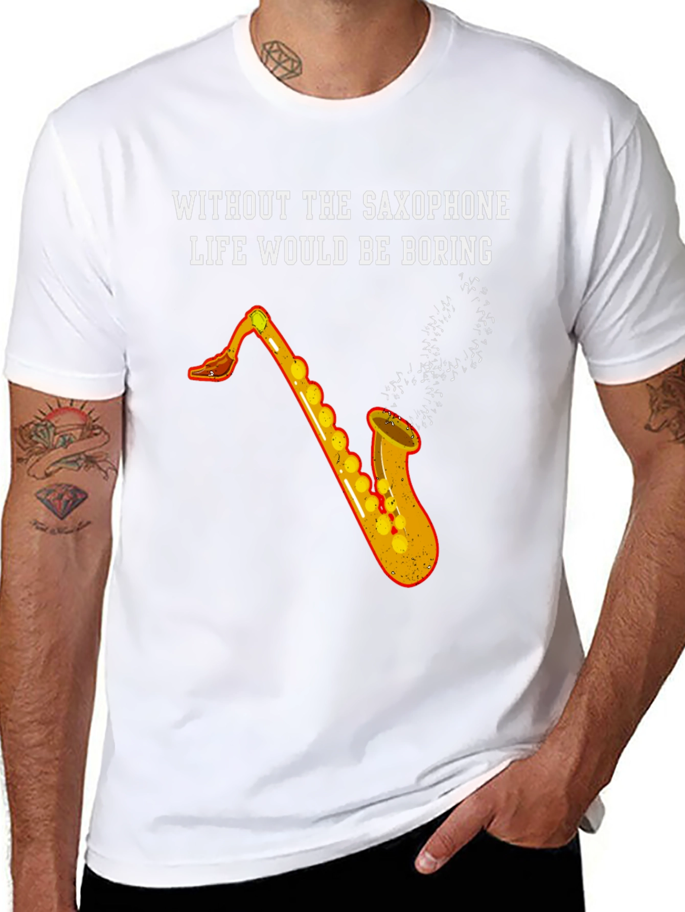 Saxophone Life T-Shirt - Music Lover Tee