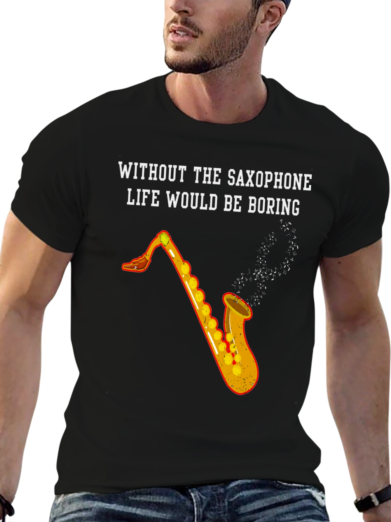 Saxophone Life T-Shirt - Music Lover Tee