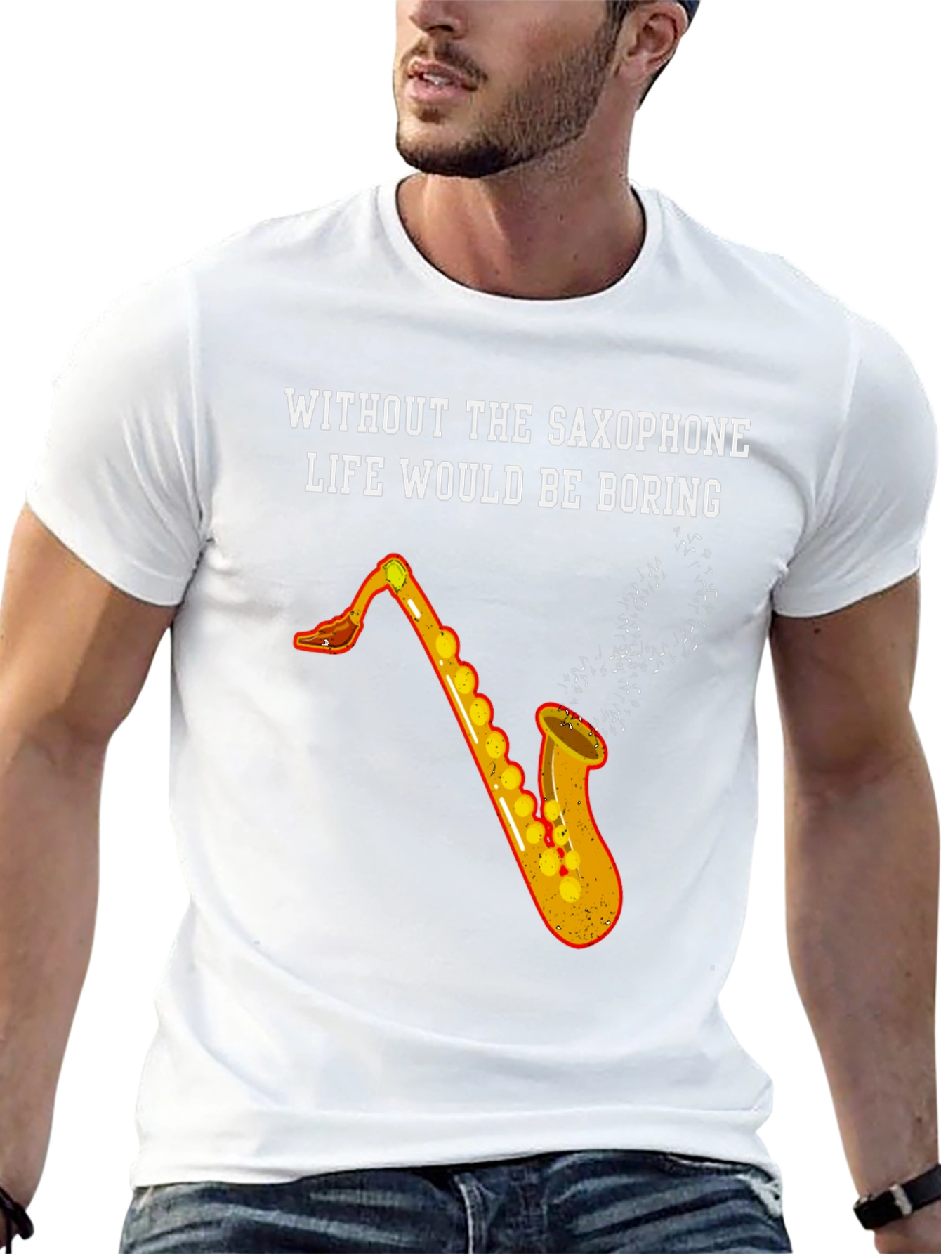 Saxophone Life T-Shirt - Music Lover Tee