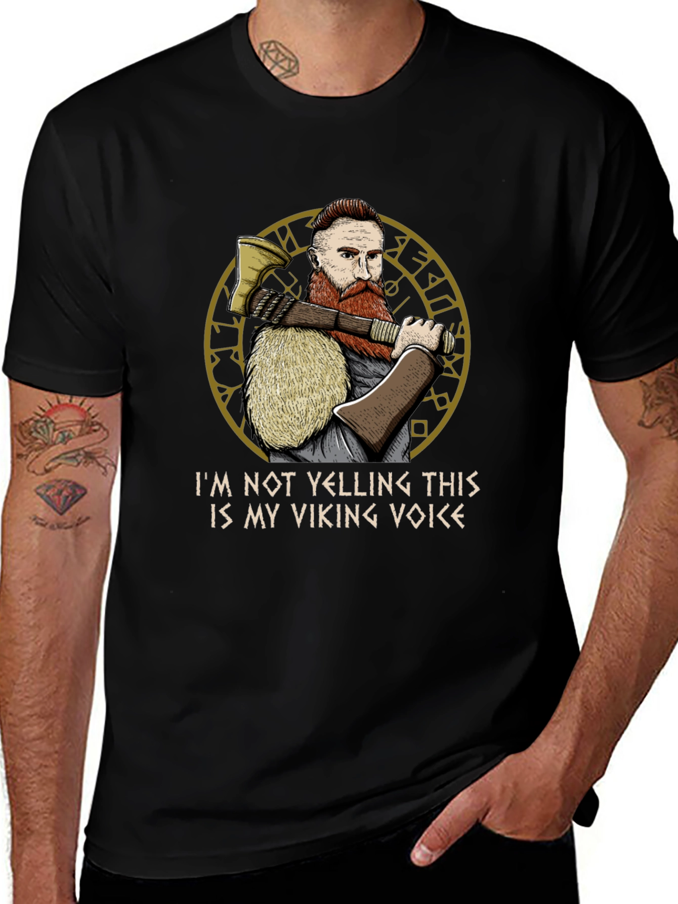 Viking Voice T-Shirt - Warrior Graphic Tee
