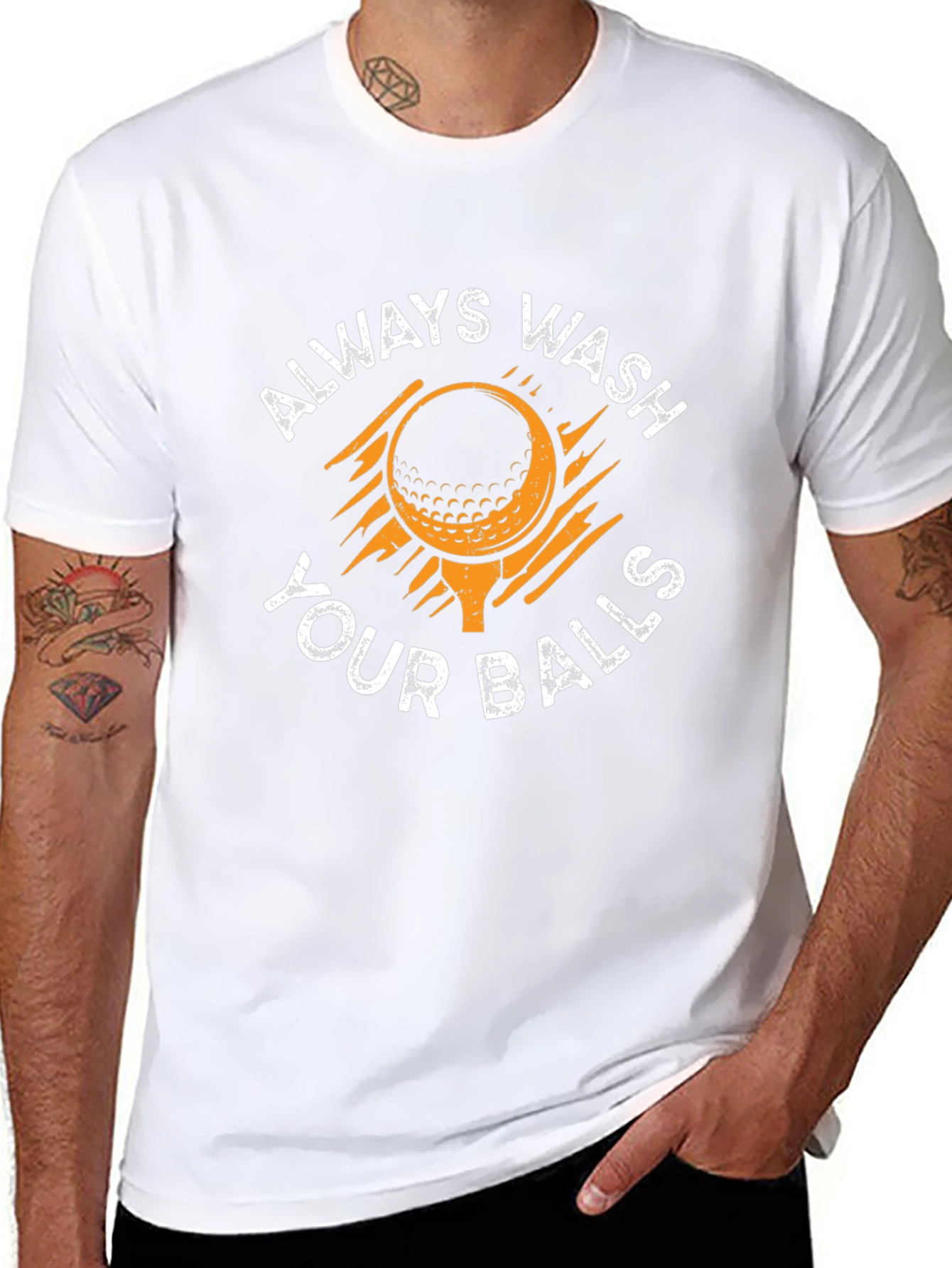 Always Wash Your Balls Golf T-Shirt