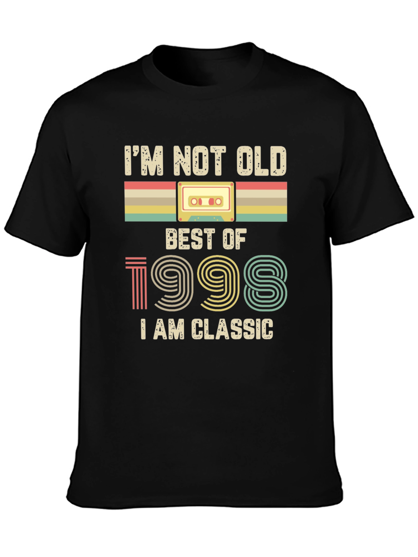 Retro 1998 Best Of Classic Graphic Tee