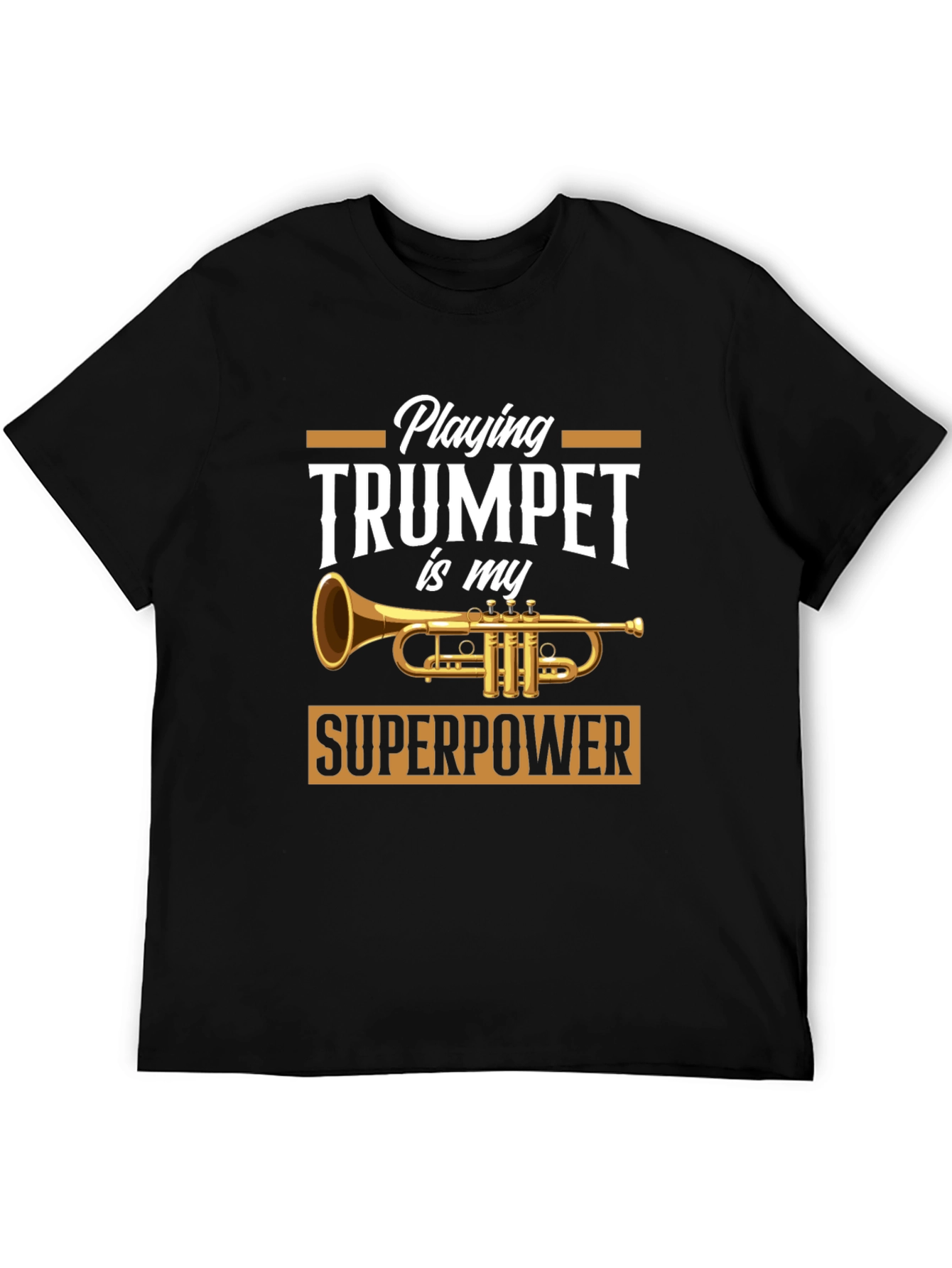 Trumpet Superpower T-Shirt - Musician Gift